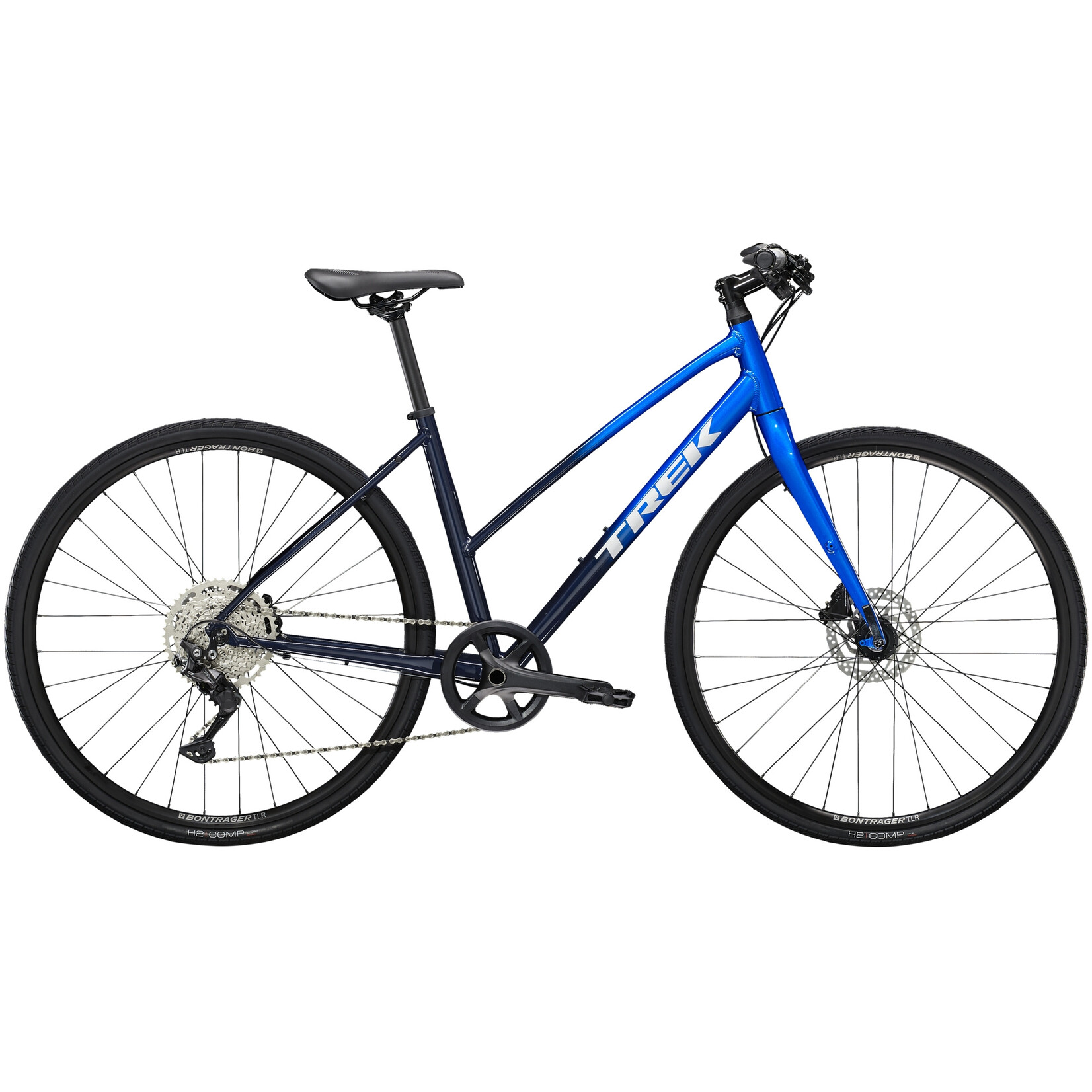 Trek TREK FX 3 DISC STAGGER GEN 3 ALPINE BLUE TO DEEP DARK BLUE FADE