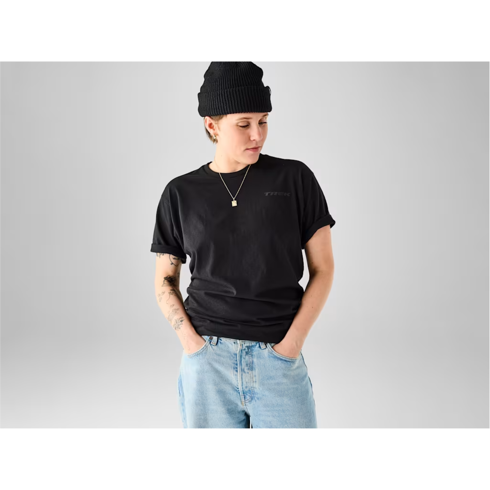 Trek TREK MONOCHROMATIC T-SHIRT BLACK