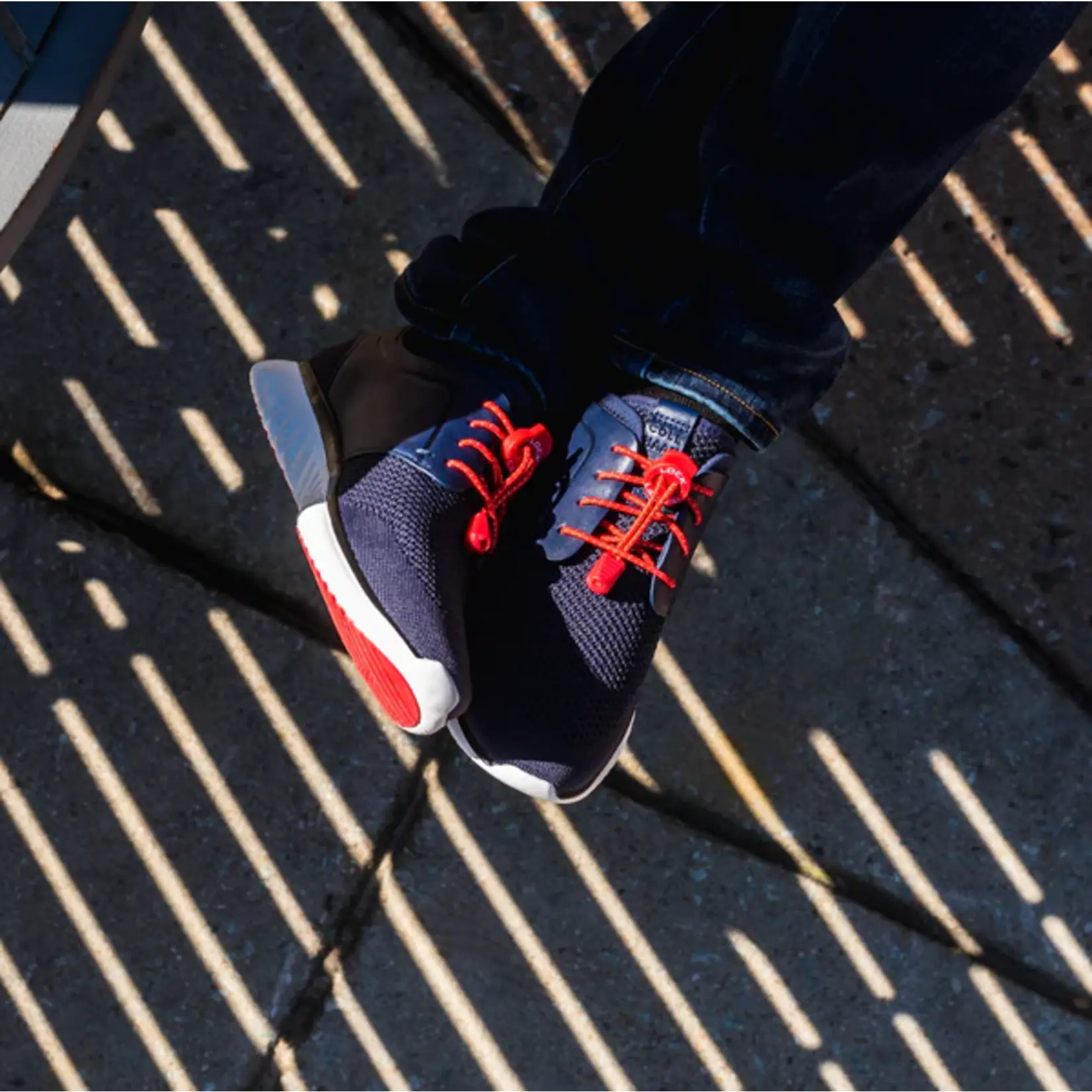 LOCK LACES LOCK LACES RED
