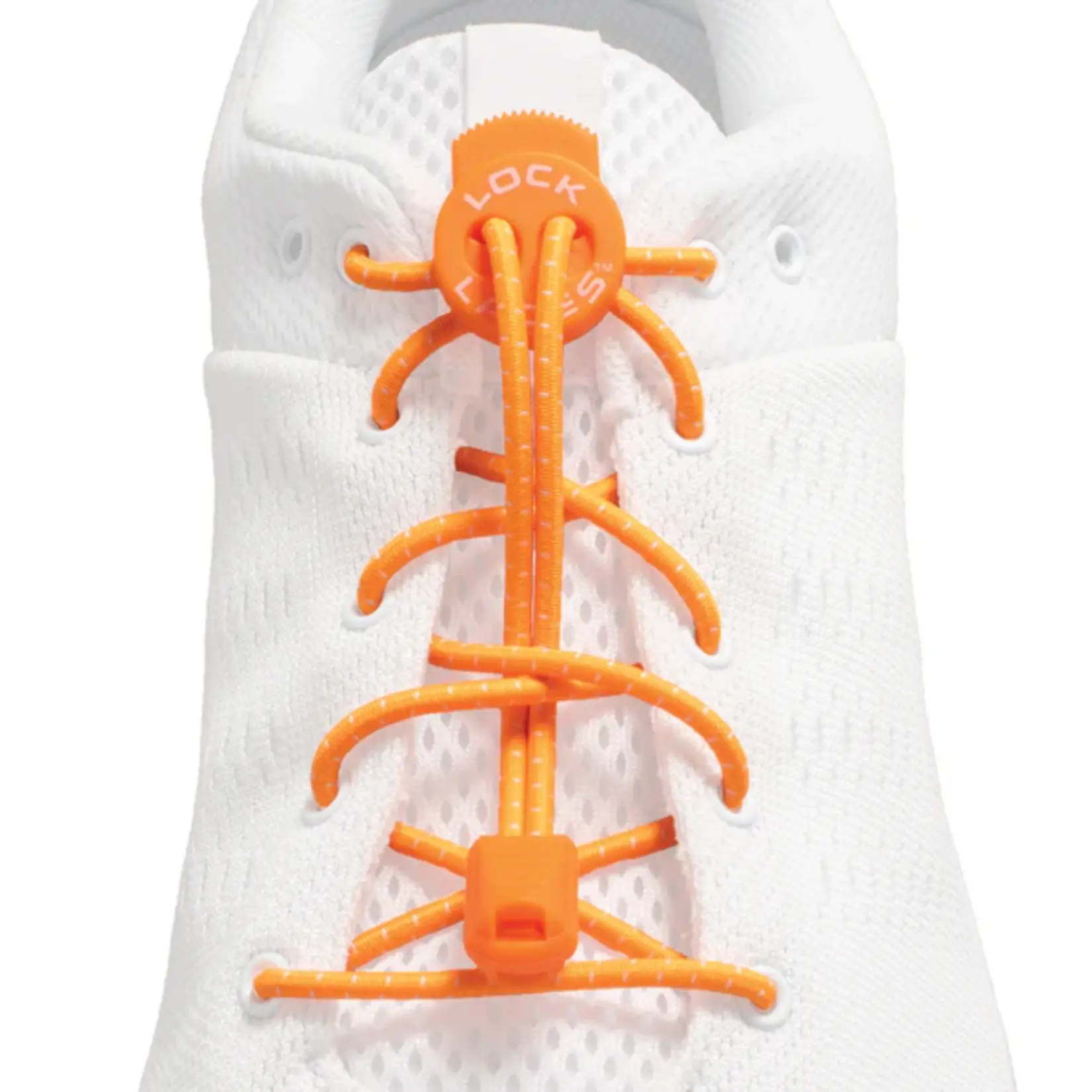 LOCK LACES LOCK LACES NEON ORANGE