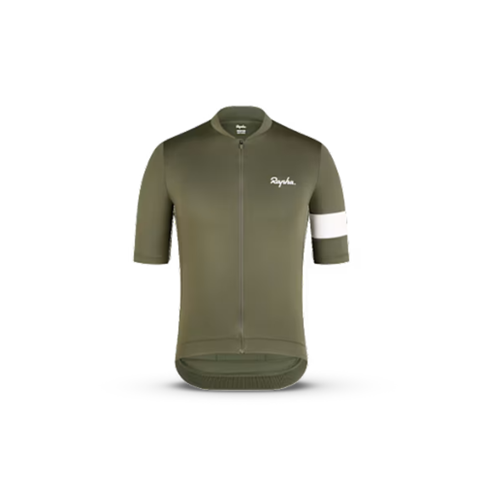 RAPHA RAPHA CORE CYCLING JERSEY OLIVE GREEN