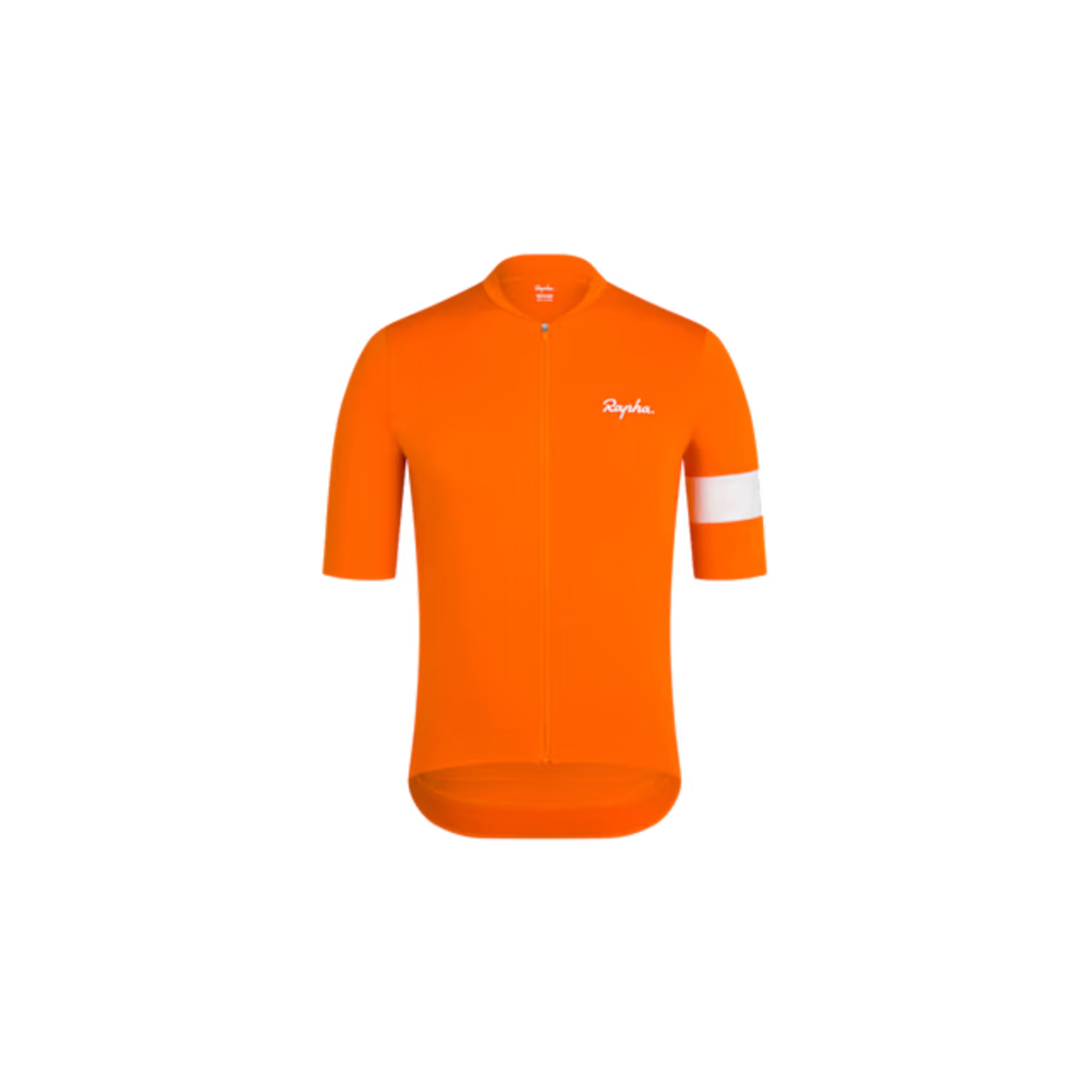 RAPHA RAPHA CORE CYCLING JERSEY ORANGE/WHITE