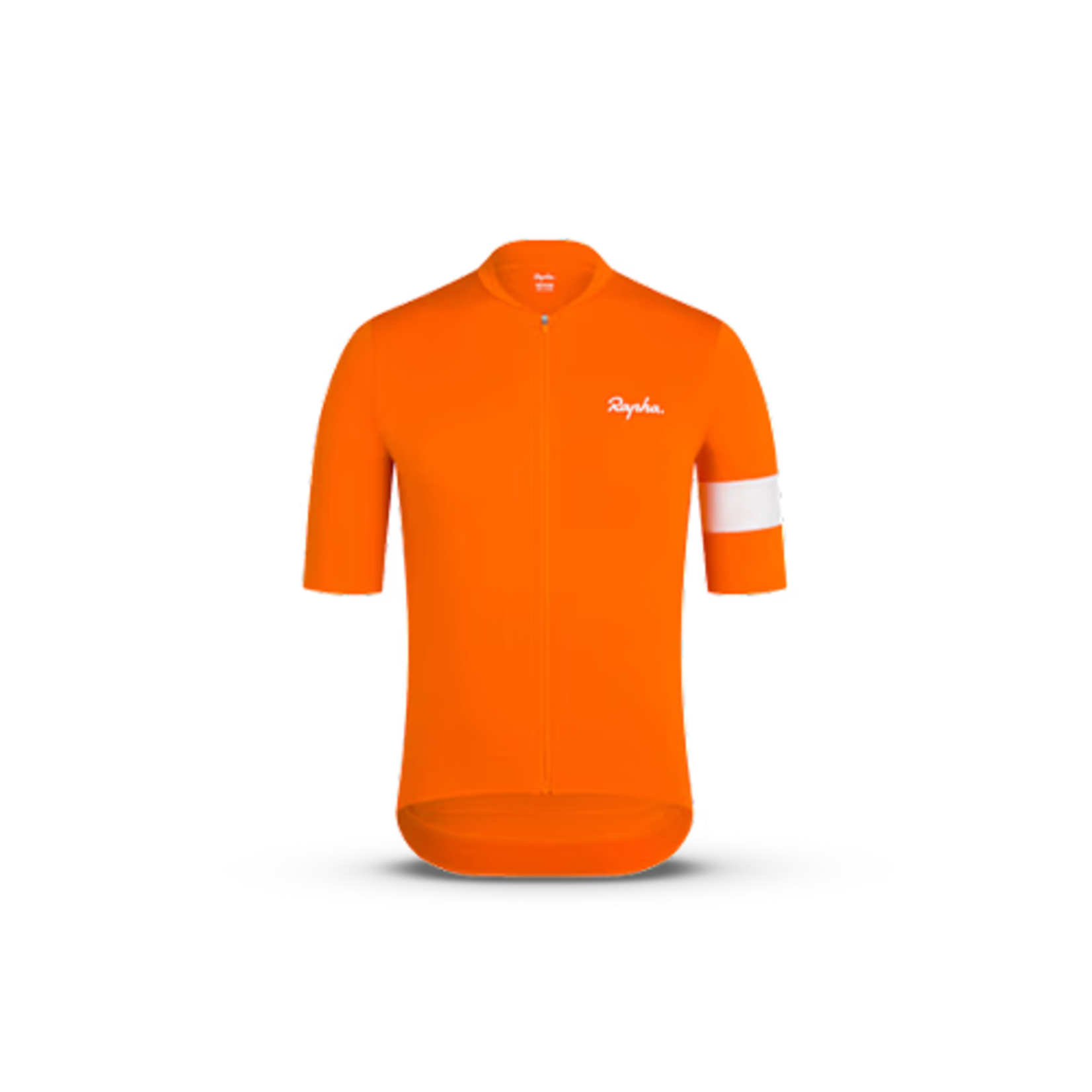 RAPHA RAPHA CORE CYCLING JERSEY ORANGE/WHITE