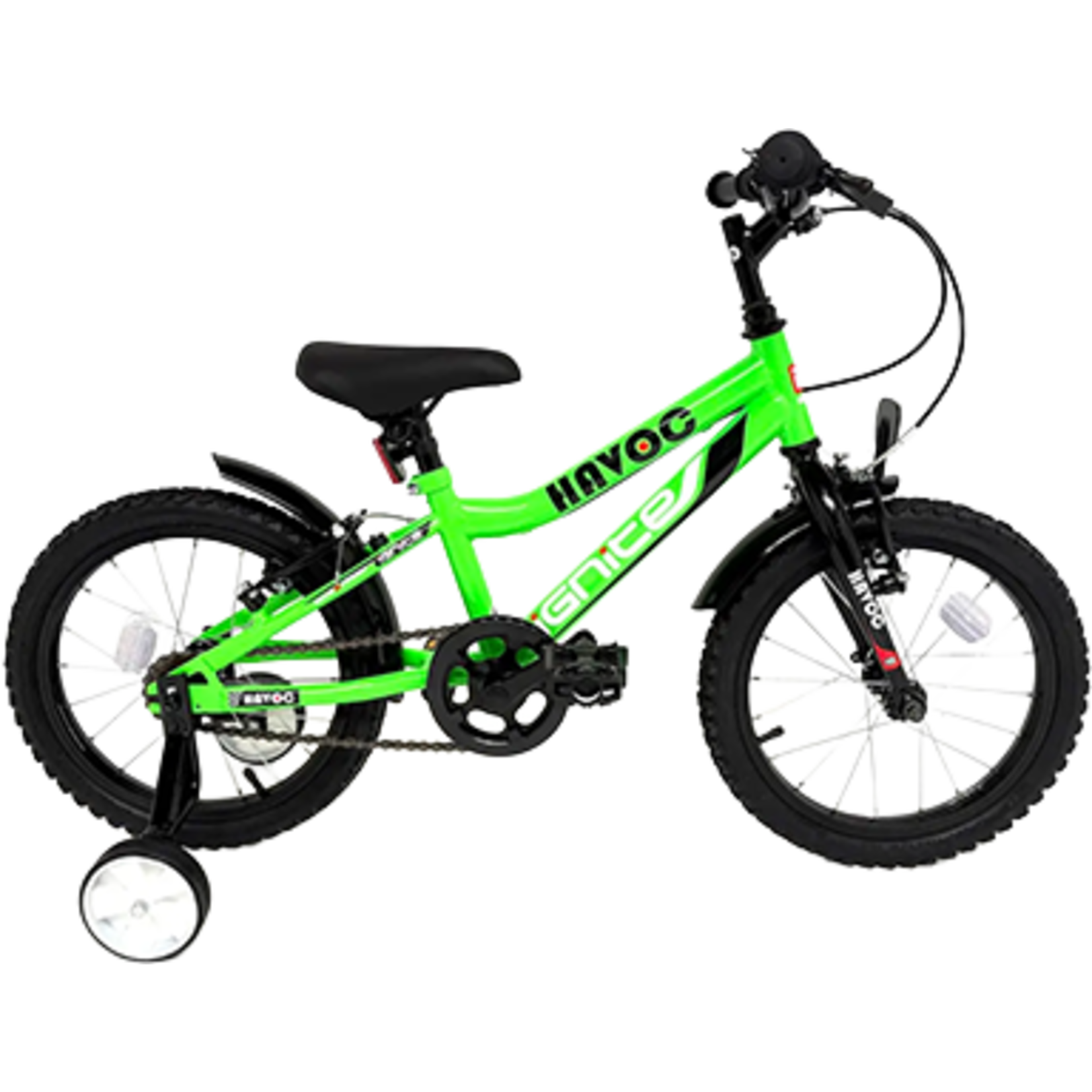 Ignite IGNITE HAVOC BOYS NEON GREEN 16"WHEEL
