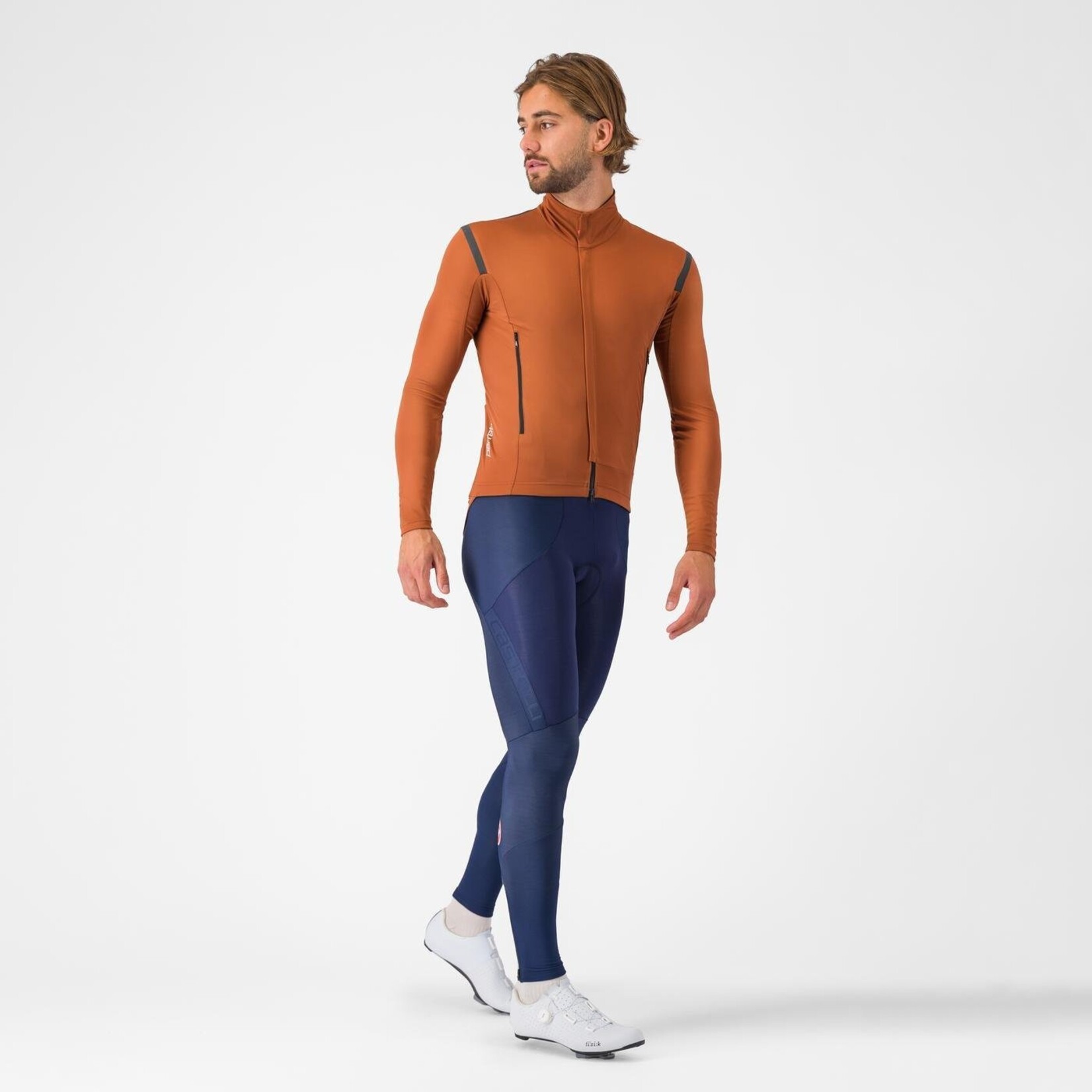 Castelli CASTELLI PERFETTO ROS 3 JACKET MOCHA/BLACK REFLEX