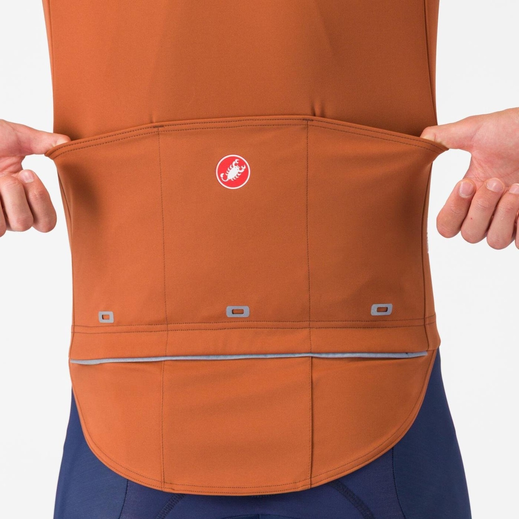 Castelli CASTELLI PERFETTO ROS 3 JACKET MOCHA/BLACK REFLEX