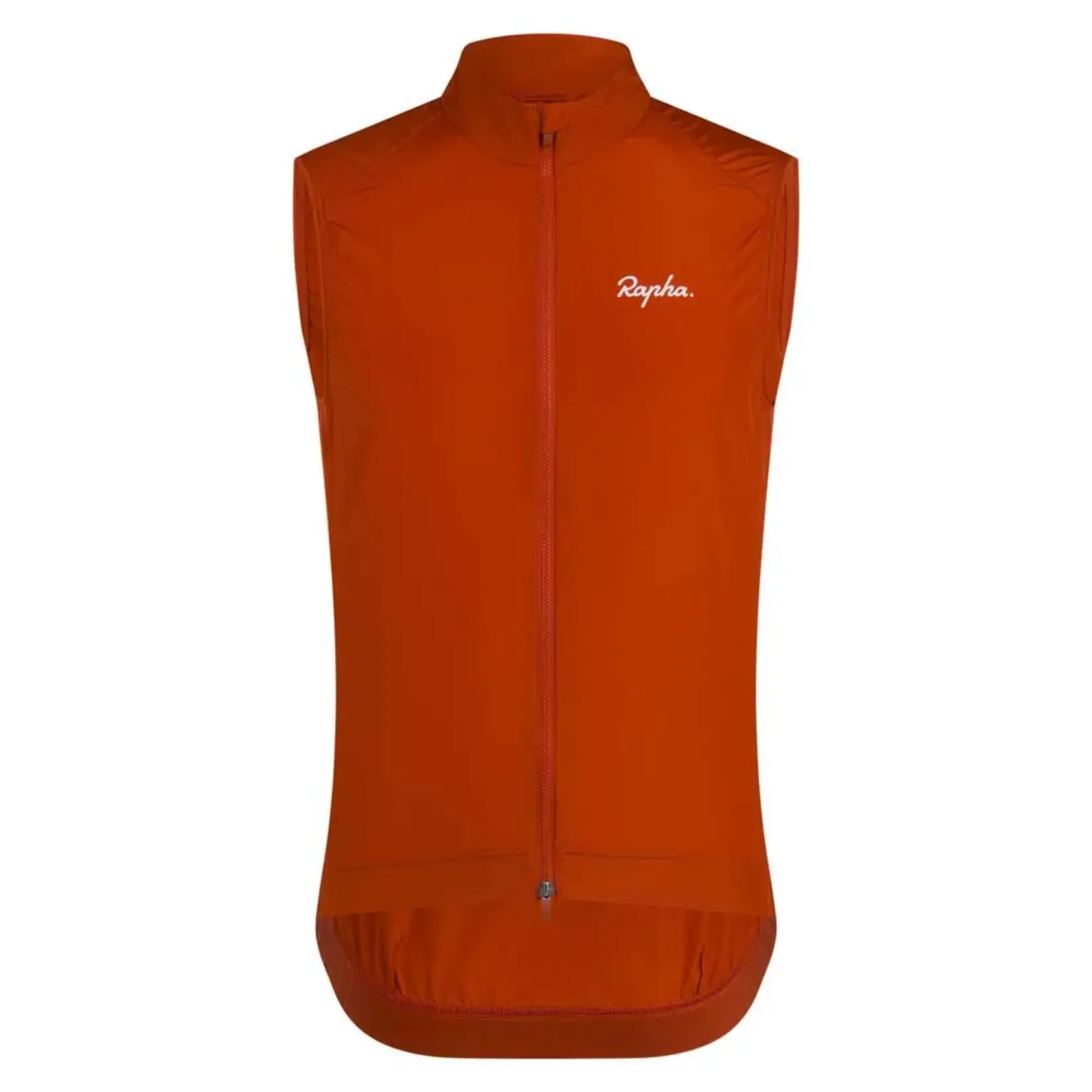 RAPHA RAPHA CORE CYCLING GILET DARK ORANGE/WHITE