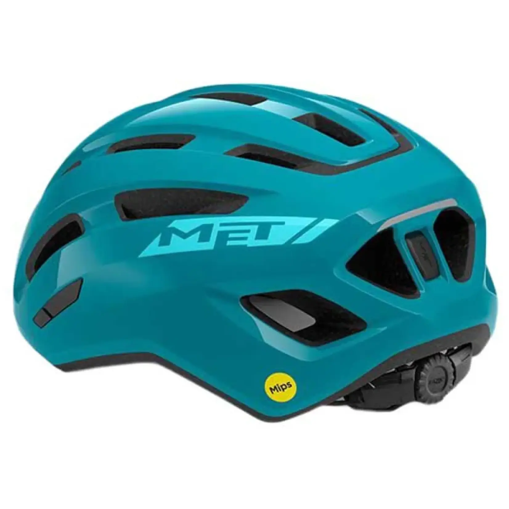 MET MET MILES MIPS TEAL/BLACK