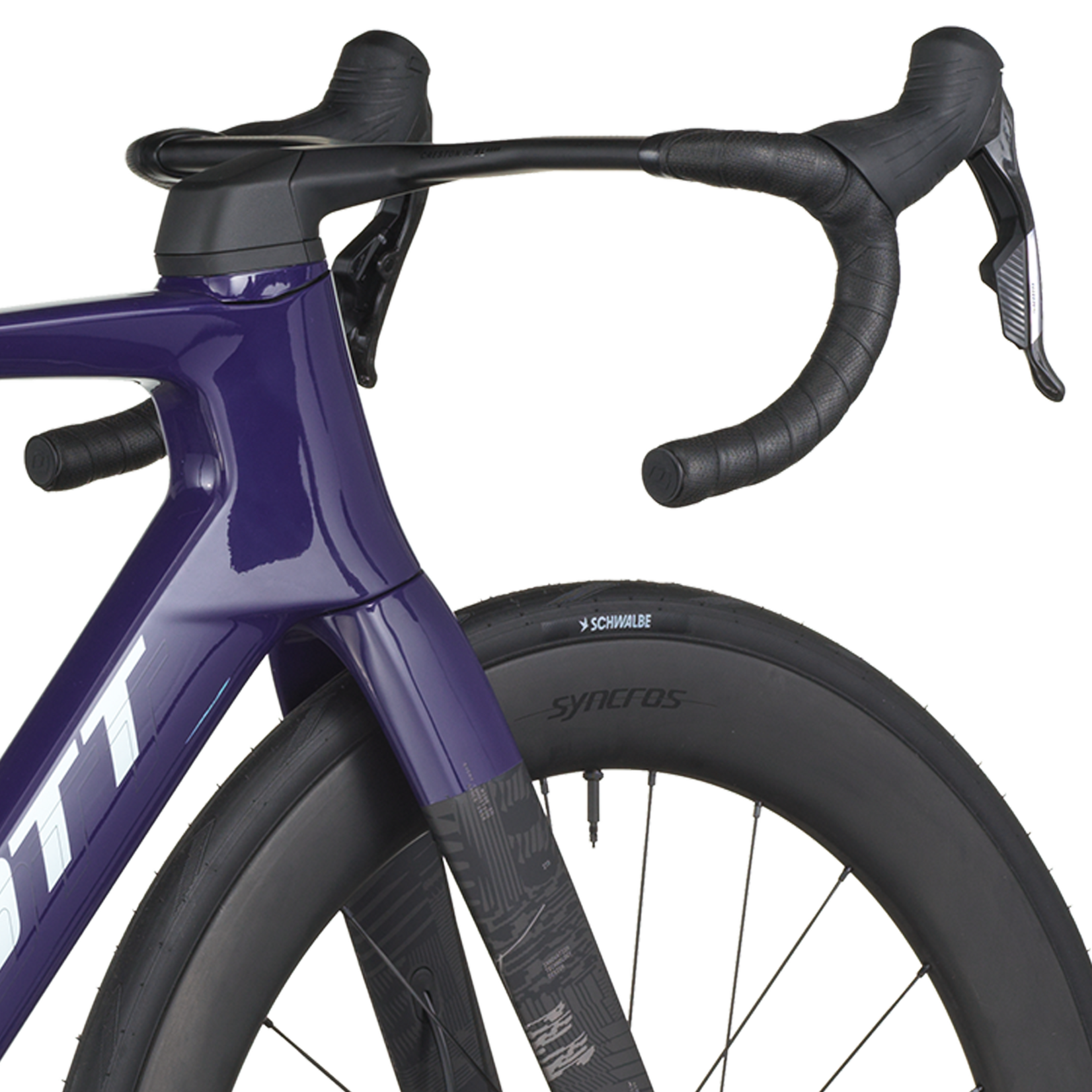 Scott SCOTT FOIL RC TEAM BIKE GRAPE PURPLE/CARBON BLACK