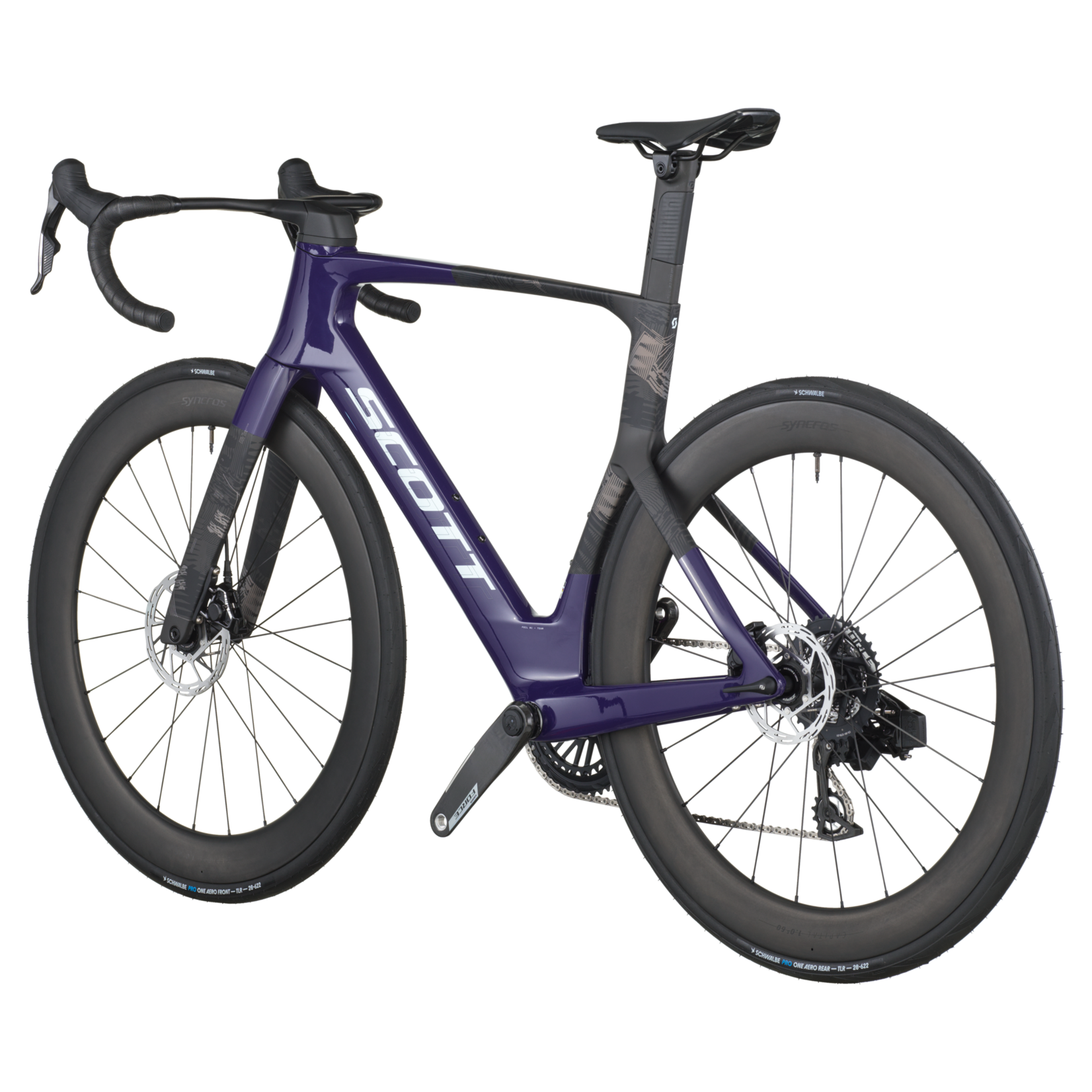 Scott SCOTT FOIL RC TEAM BIKE GRAPE PURPLE/CARBON BLACK