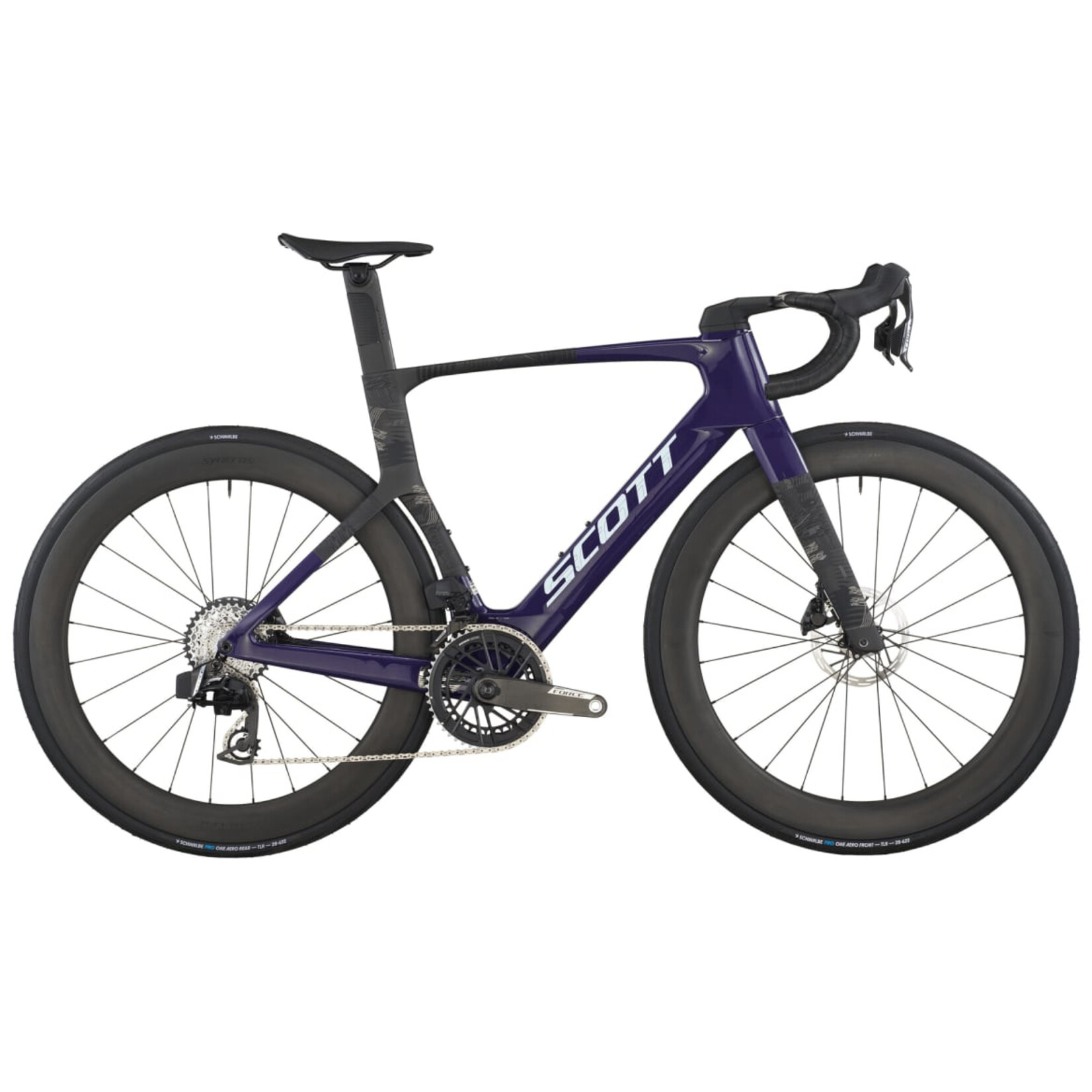 Scott SCOTT FOIL RC TEAM BIKE GRAPE PURPLE/CARBON BLACK