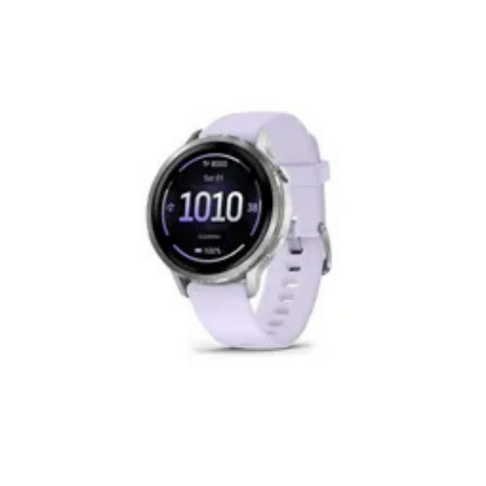 Garmin GARMIN VENU 4 (41MM) SLIVER PERIWINKLE SILICONE BAND
