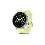 Garmin GARMIN VENU 4 (45MM) SILVER WITH CITRON SILICONE BAND