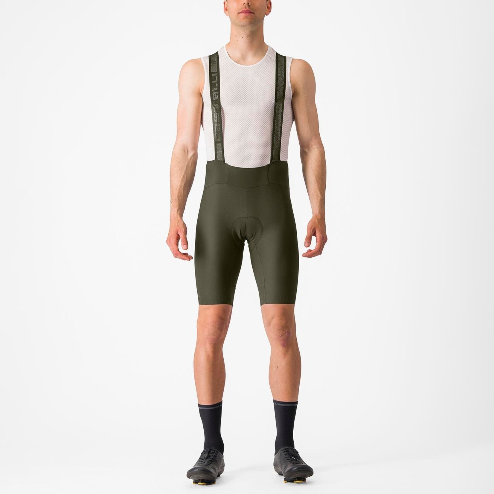 Castelli CASTELLI-ESPRESSO BIB SHORT-DEEP GREEN