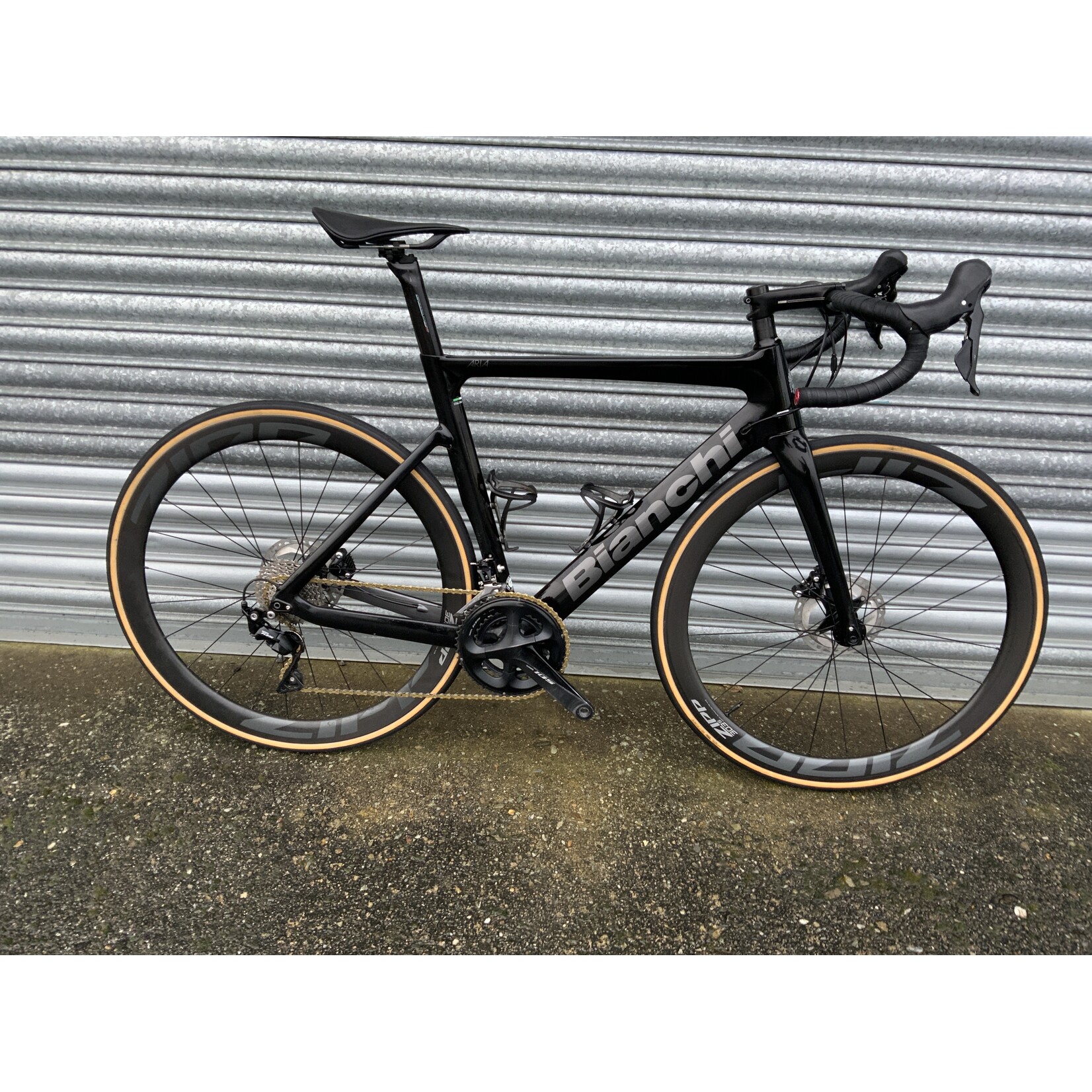 BIANCHI ARIA ROAD BIKE 55CM ZIPP WHEELS