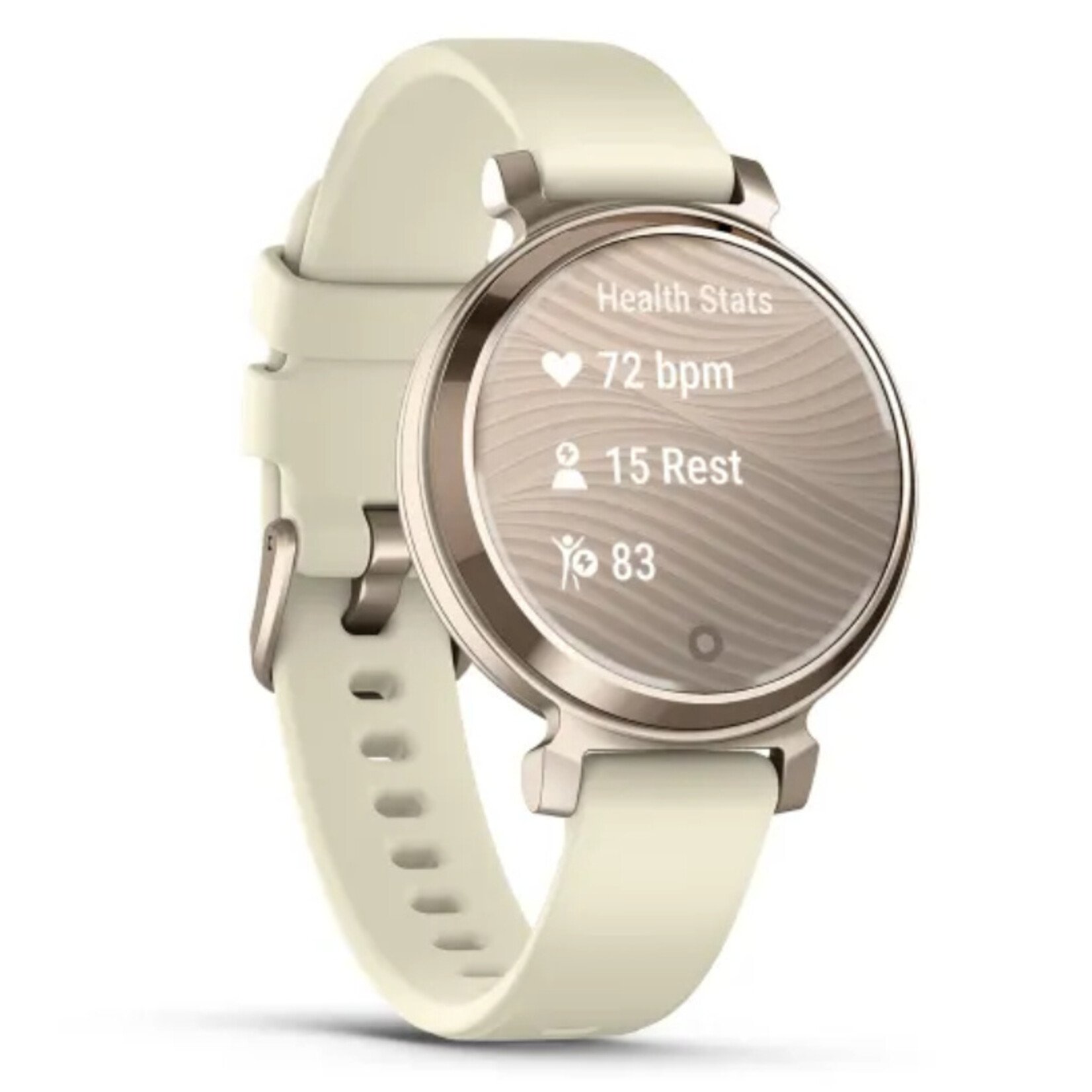 Garmin GARMIN LILY 2 CREAM GOLD WITH COCONUT SILICONE BAND