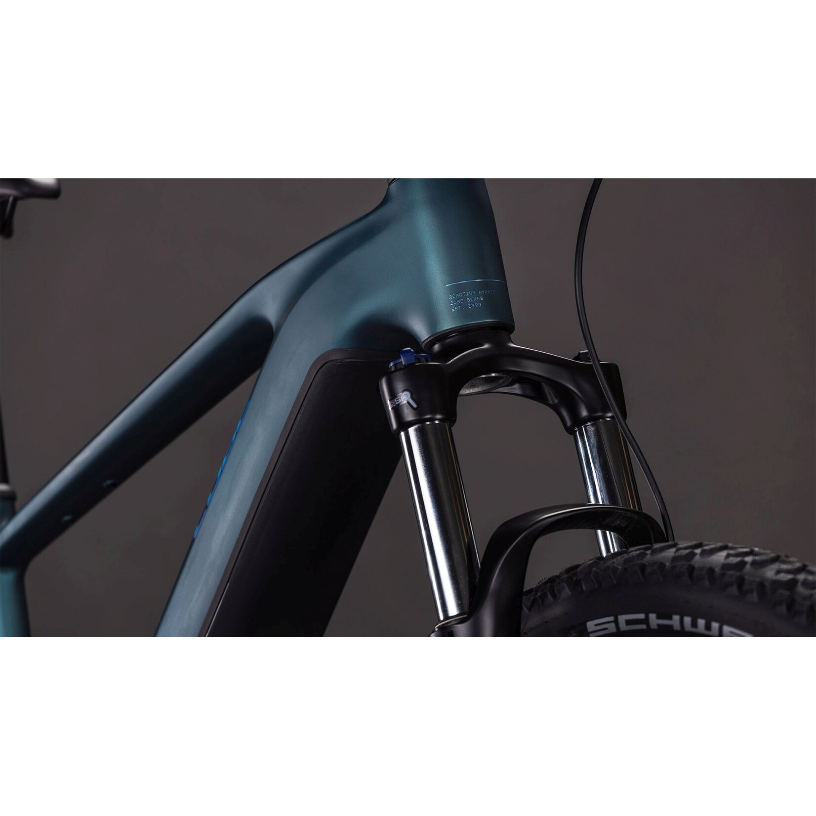 Cube CUBE REACTION HYBIRD ONE 800 ROYALGREEN/PRISM