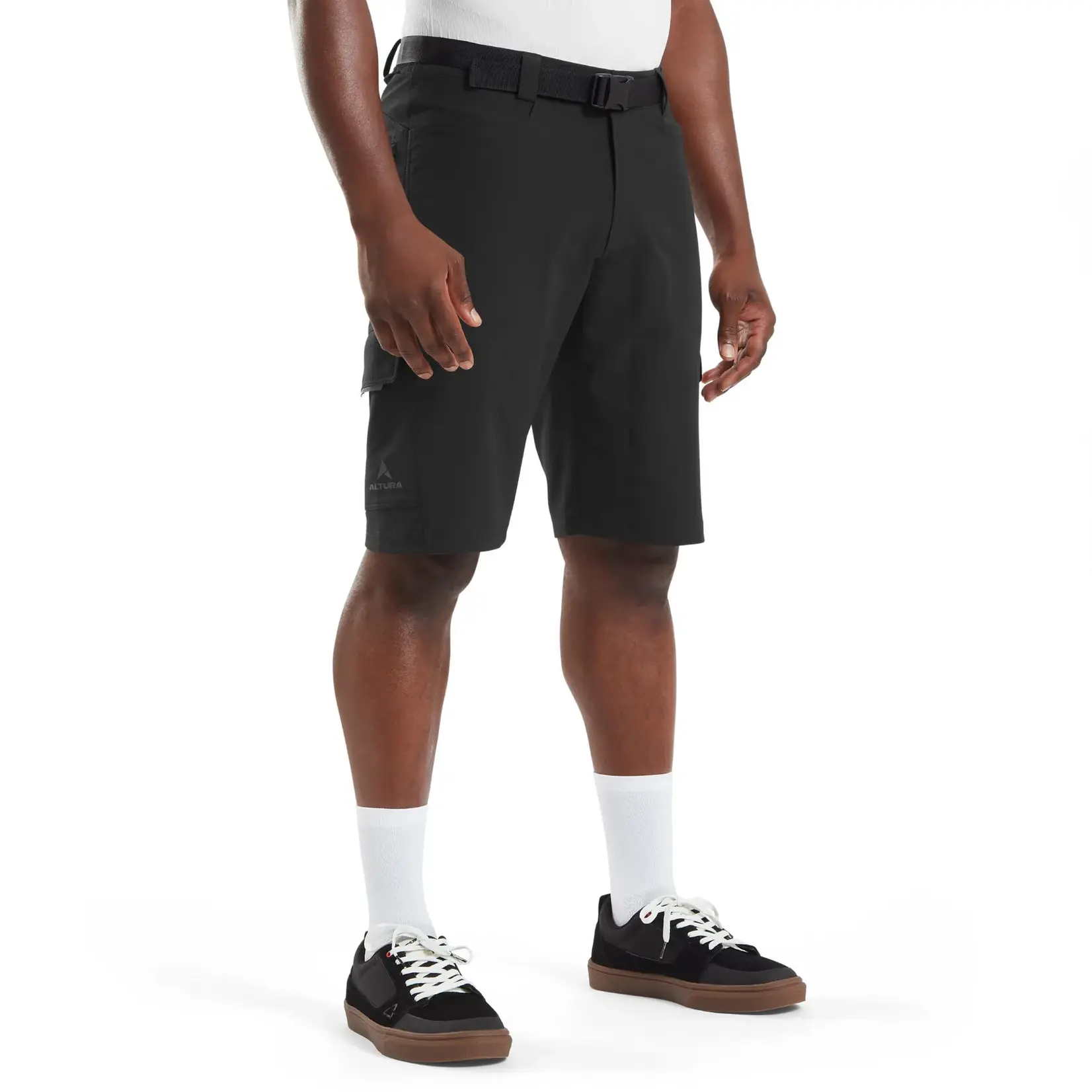 Altura ALTURA ESKER CARGO BAGGY SHORTS + LINER BLACK