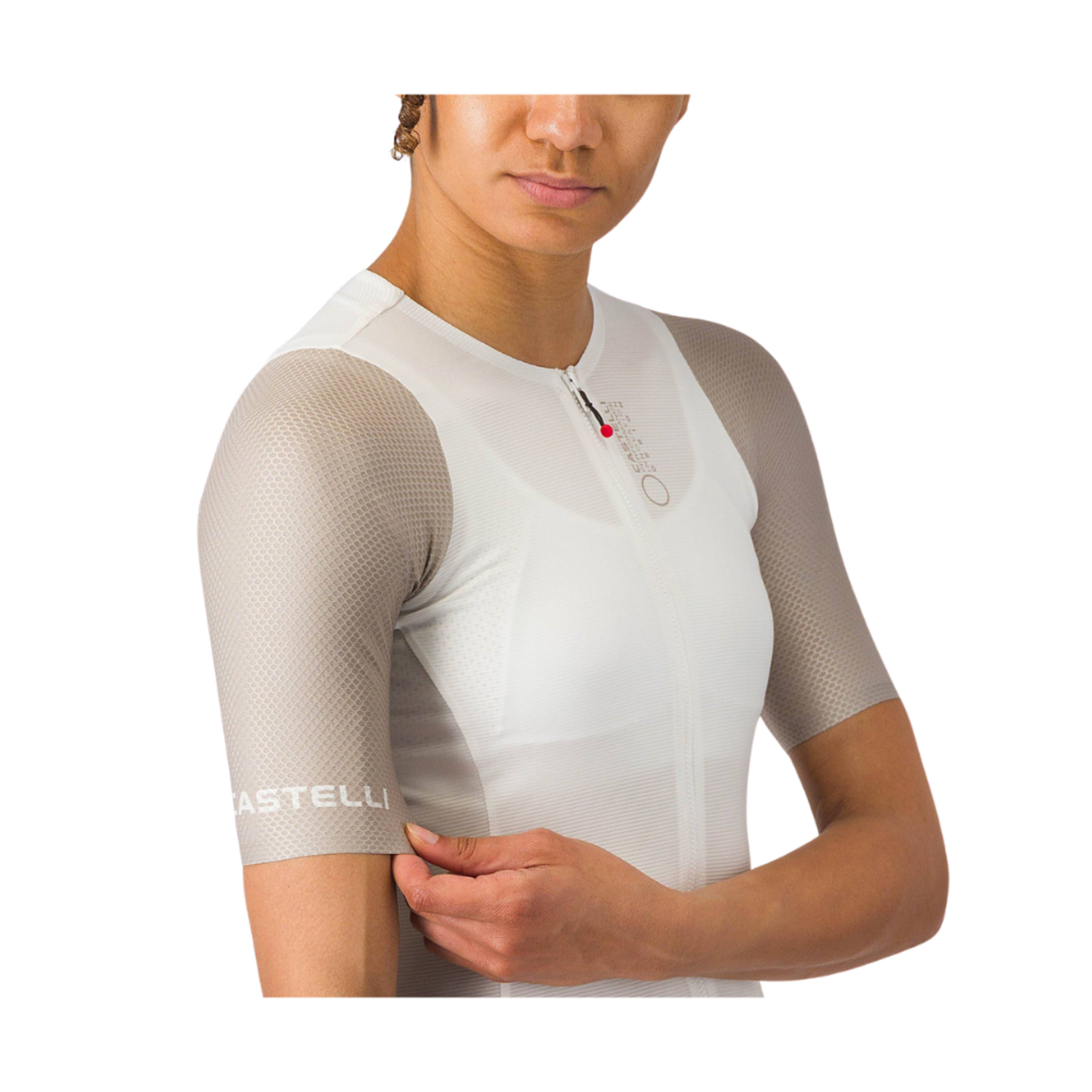 Castelli CASTELLI - CORRETTO WOMEN'S JERSEY IVORY/CLAY BLACK