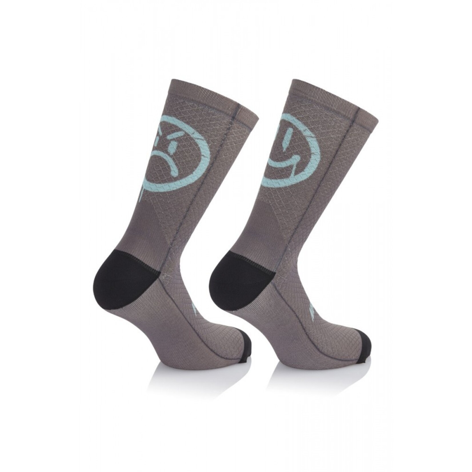 MB MB WEAR SMILE EMOTIONS SOCKS GREY