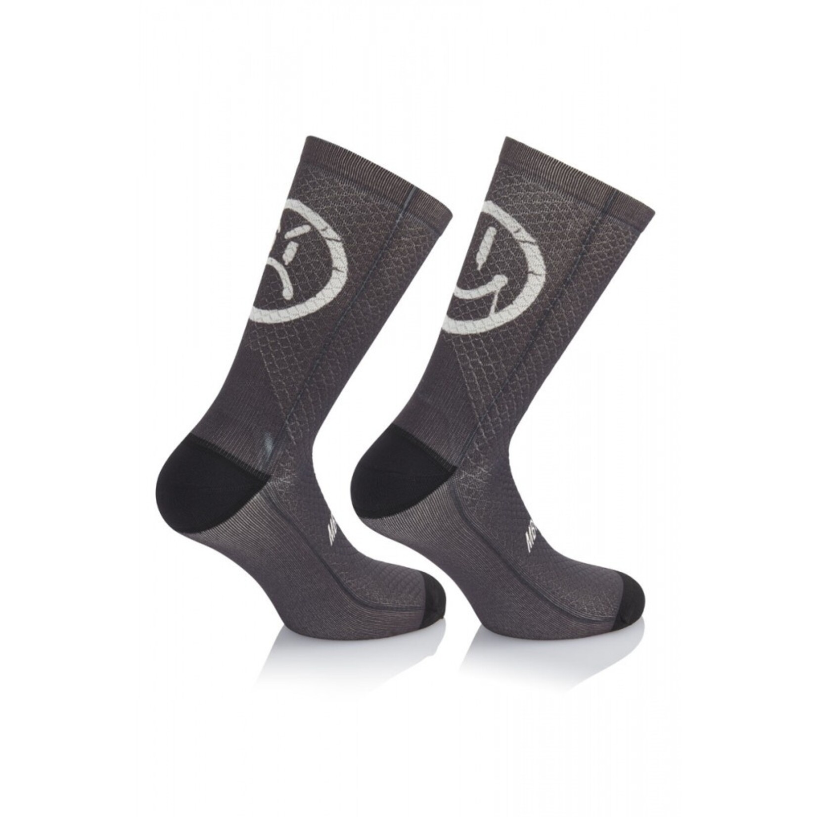 MB MB WEAR SMILE EMOTIONS SOCKS BLACK