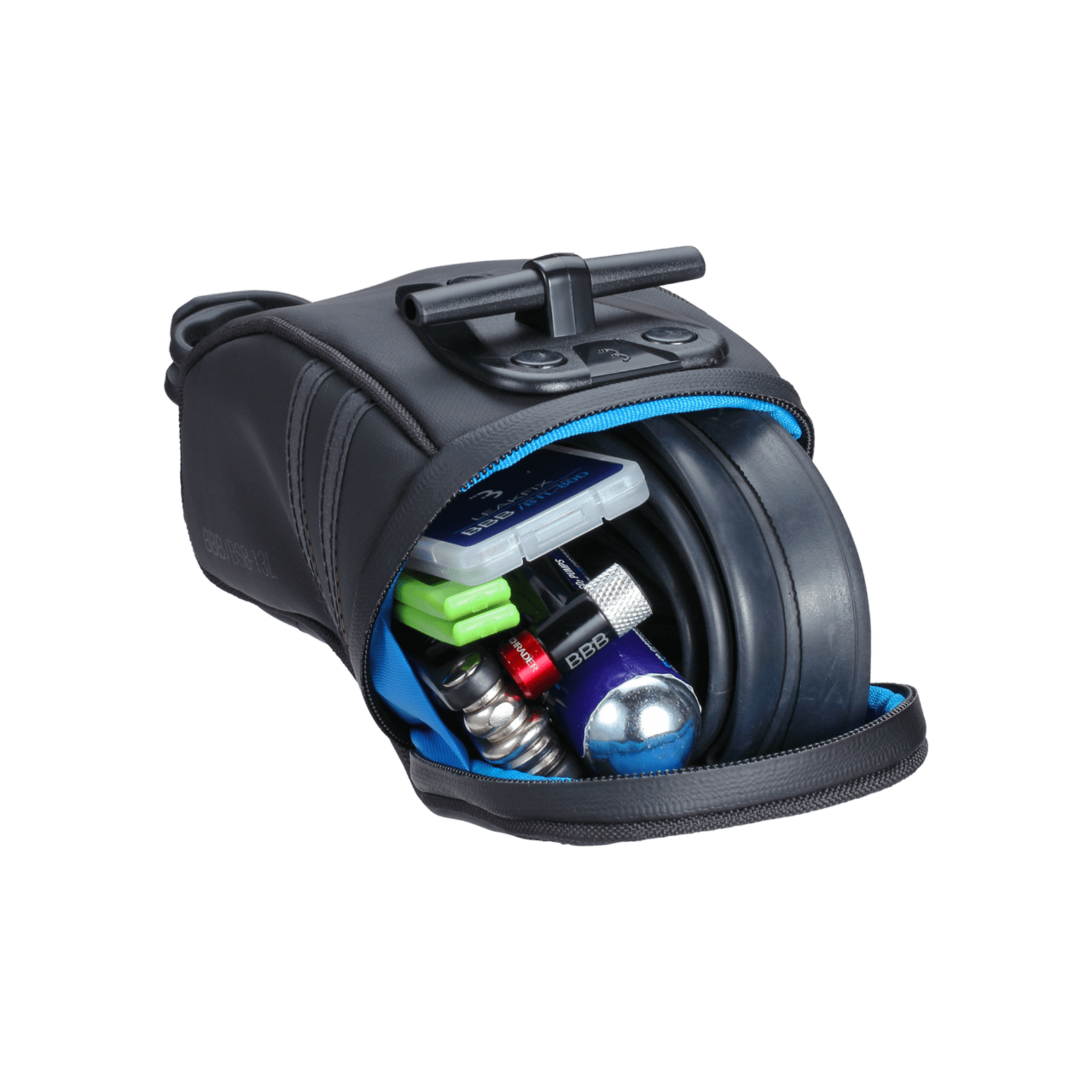 BBB BBB BSB-13L CURVEPACK SADDLEBAG BLACK L