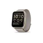 Garmin GARMIN VENUX1  SOFT GOLD WITH TITANIUM CASEBACK AND FRENCH GREY NYLON BAND