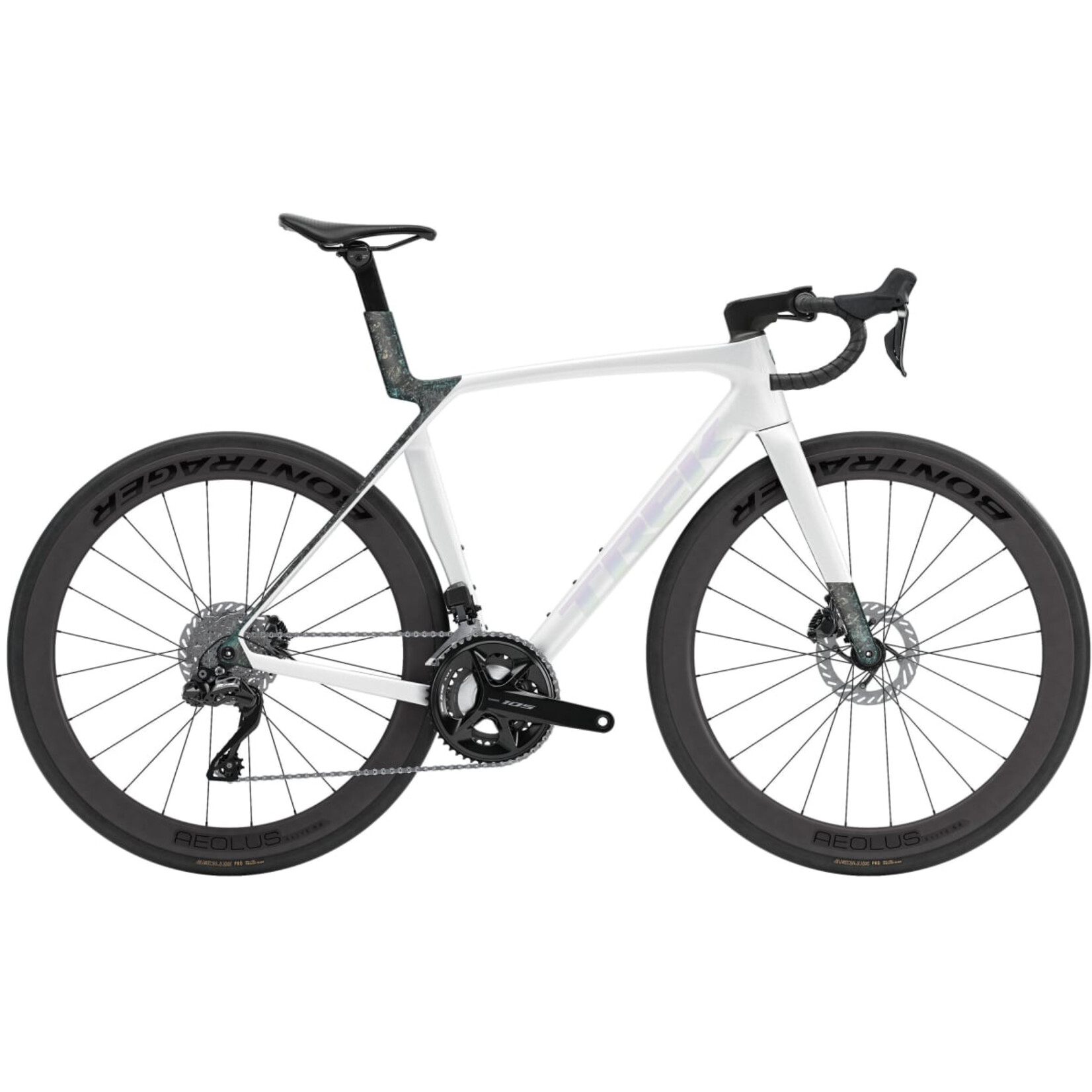 Trek TREK MADONE SL 6 GEN 8  GLOSS CRYSTAL WHITE/MATTE DEEP SMOKE