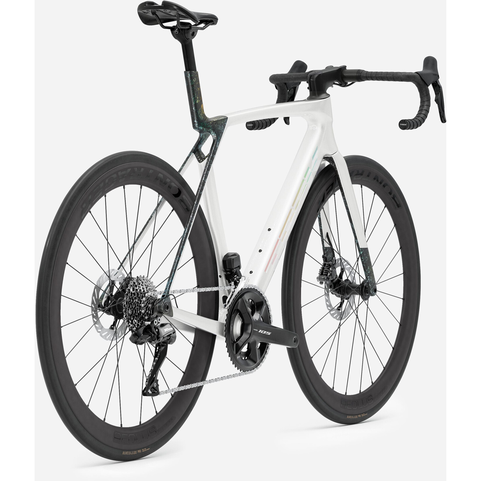 Trek TREK MADONE SL 6 GEN 8  GLOSS CRYSTAL WHITE/MATTE DEEP SMOKE