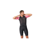 Castelli CASTELLI - SATURDAY MORNING SKINSUIT - BLACK/ROSA GIRO/SMOKY GREY