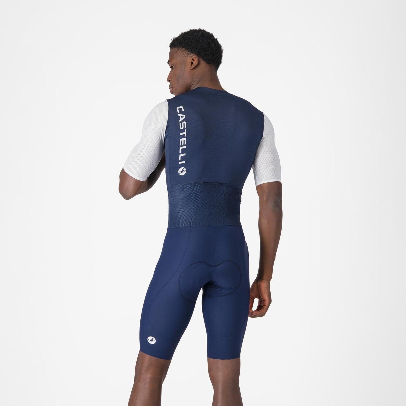 Castelli CASTELLI - SATURDAY MORNING SKINSUIT - BELGIAN BLUE/WHITE