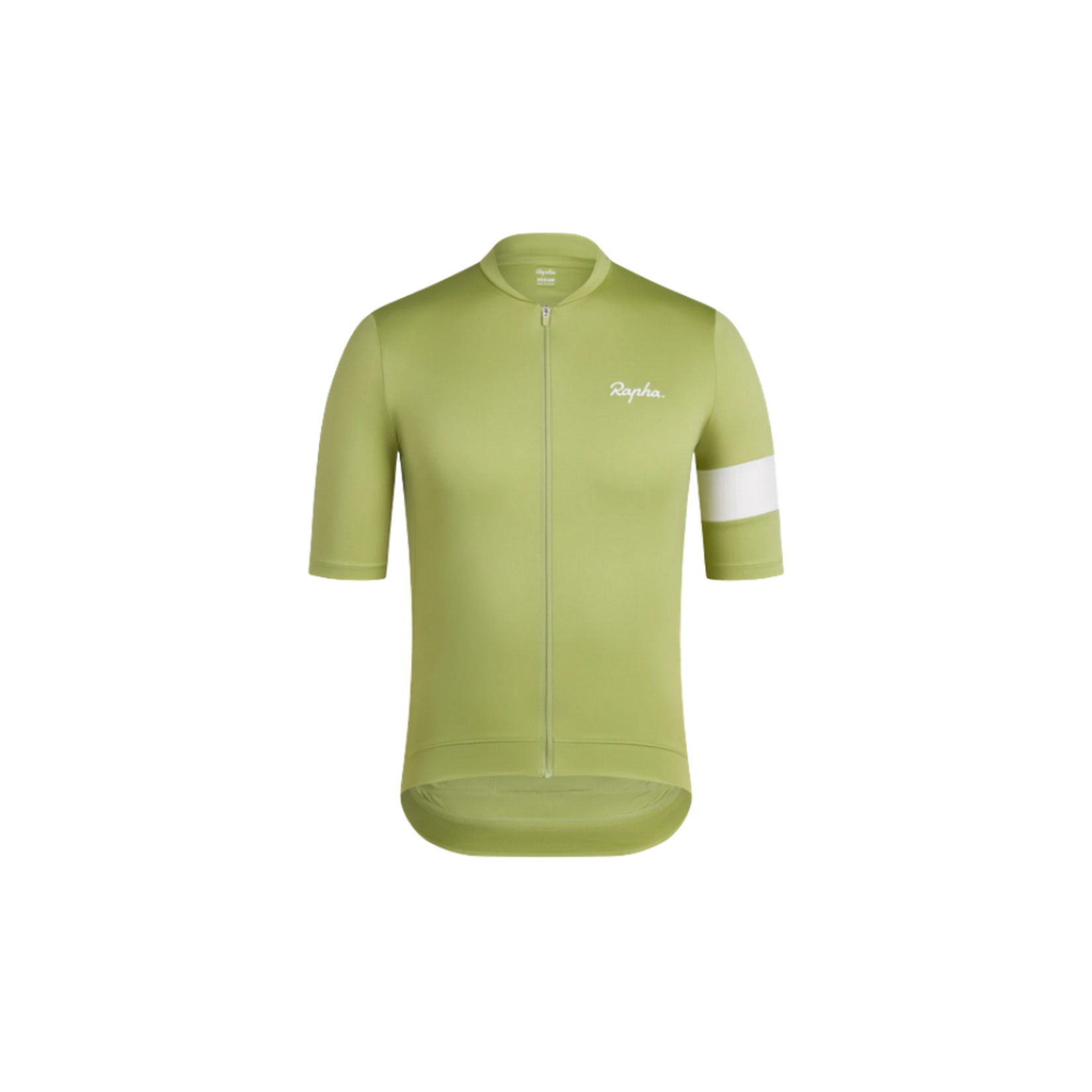 RAPHA RAPHA CORE MEN'S CYCLING JERSEY GREEN/WHITE
