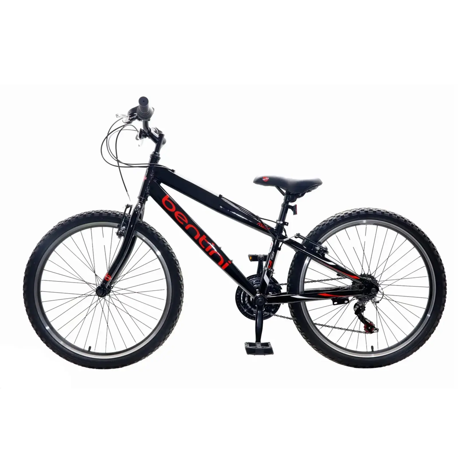 Bentini 2026  BENTINI RAZOR 24W BOYS MOUNTAIN BIKE BLACK