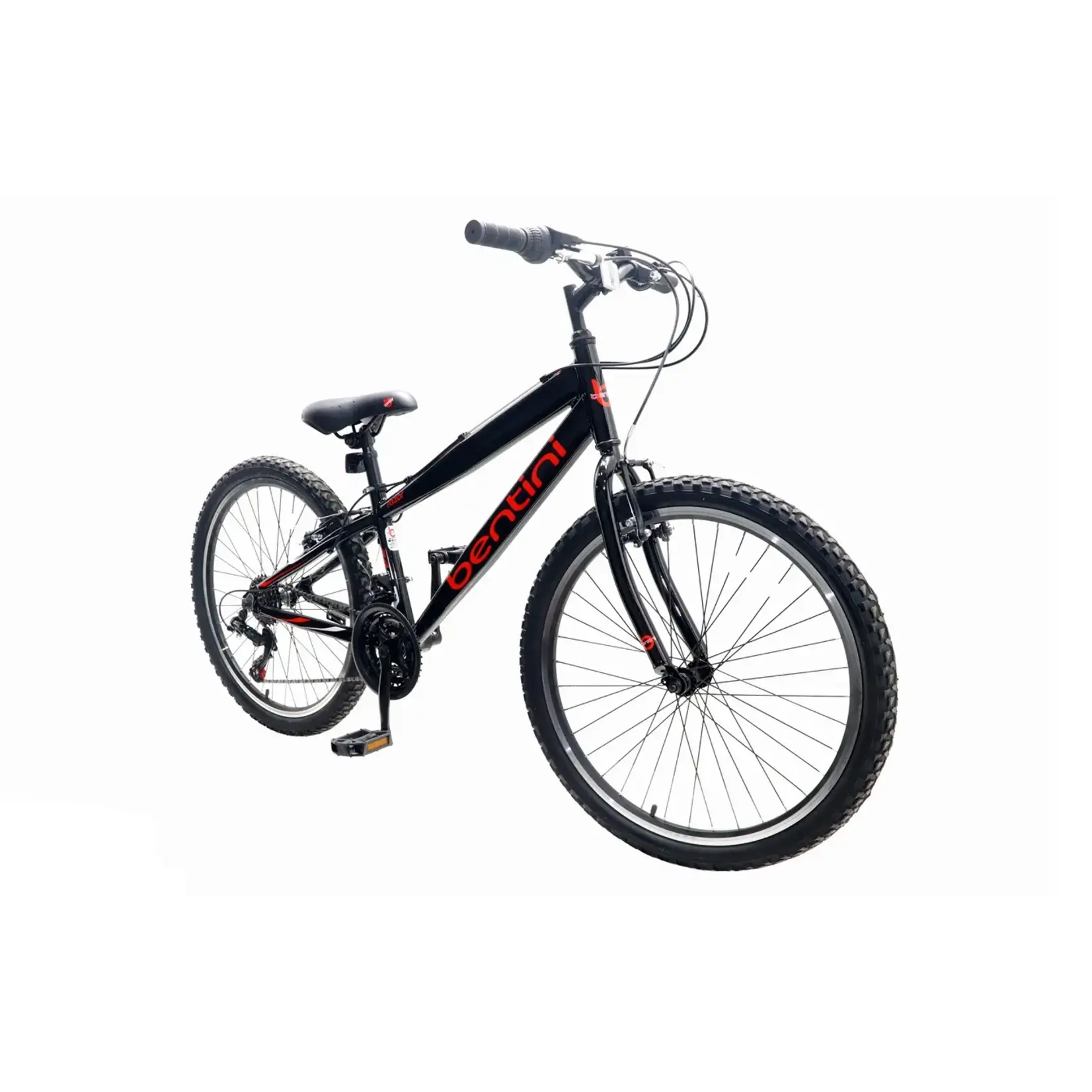 Bentini 2026  BENTINI RAZOR 24W BOYS MOUNTAIN BIKE BLACK