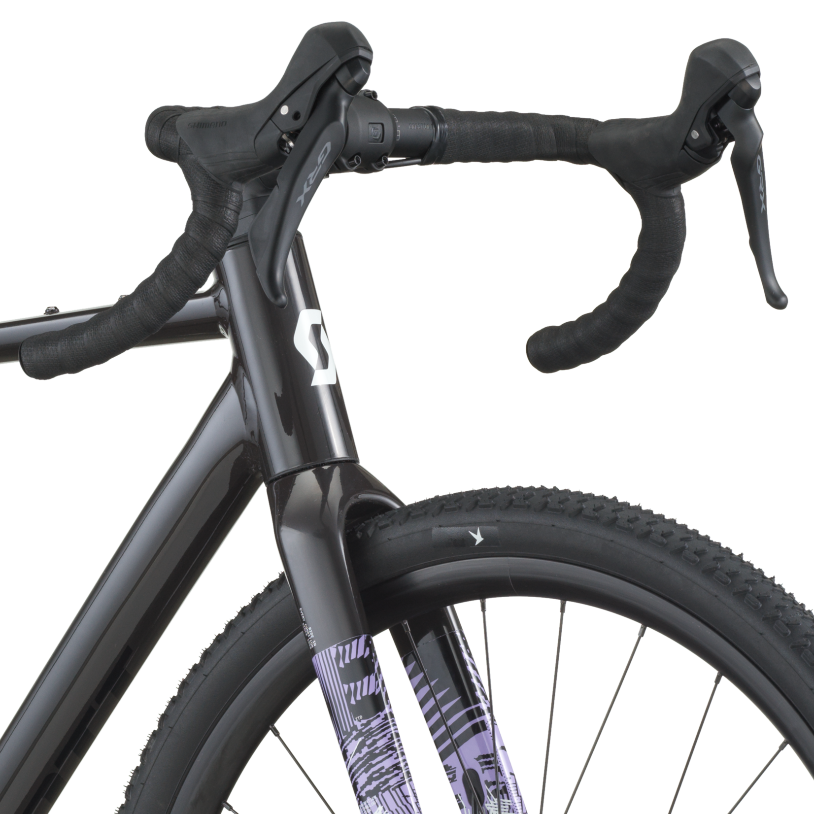 Scott SCOTT SPEEDSTER GRAVEL 10 BIKE CARBON BLACK/TULIP PURPLE