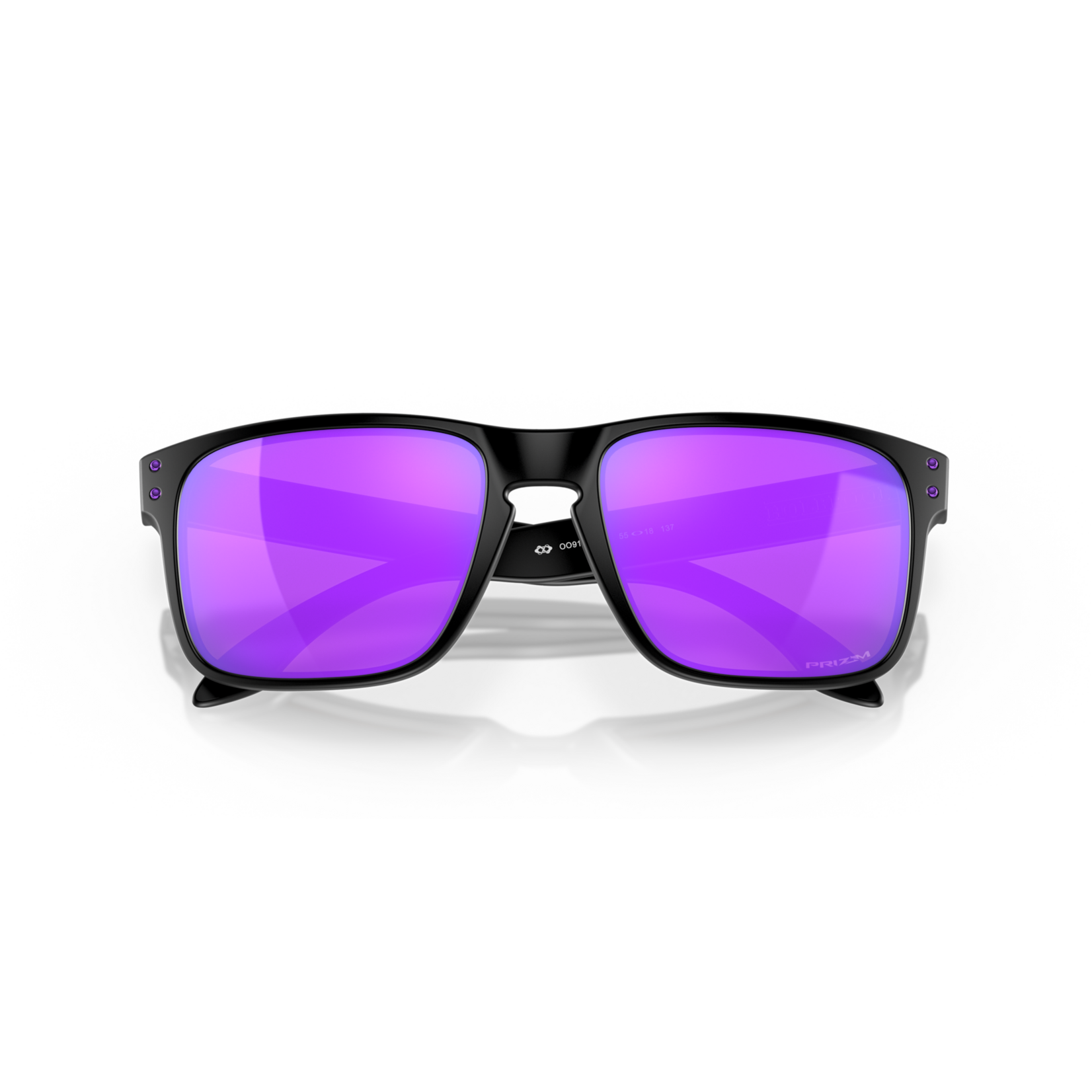 Oakley OAKLEY HOLBROOK MATTE BLACK w/PRIZM VIOLET LENSES