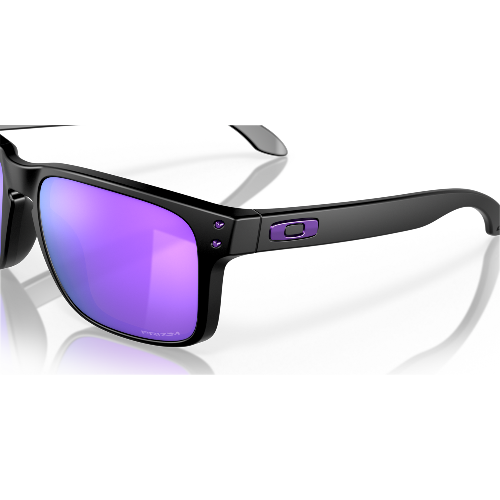 Oakley OAKLEY HOLBROOK MATTE BLACK w/PRIZM VIOLET LENSES