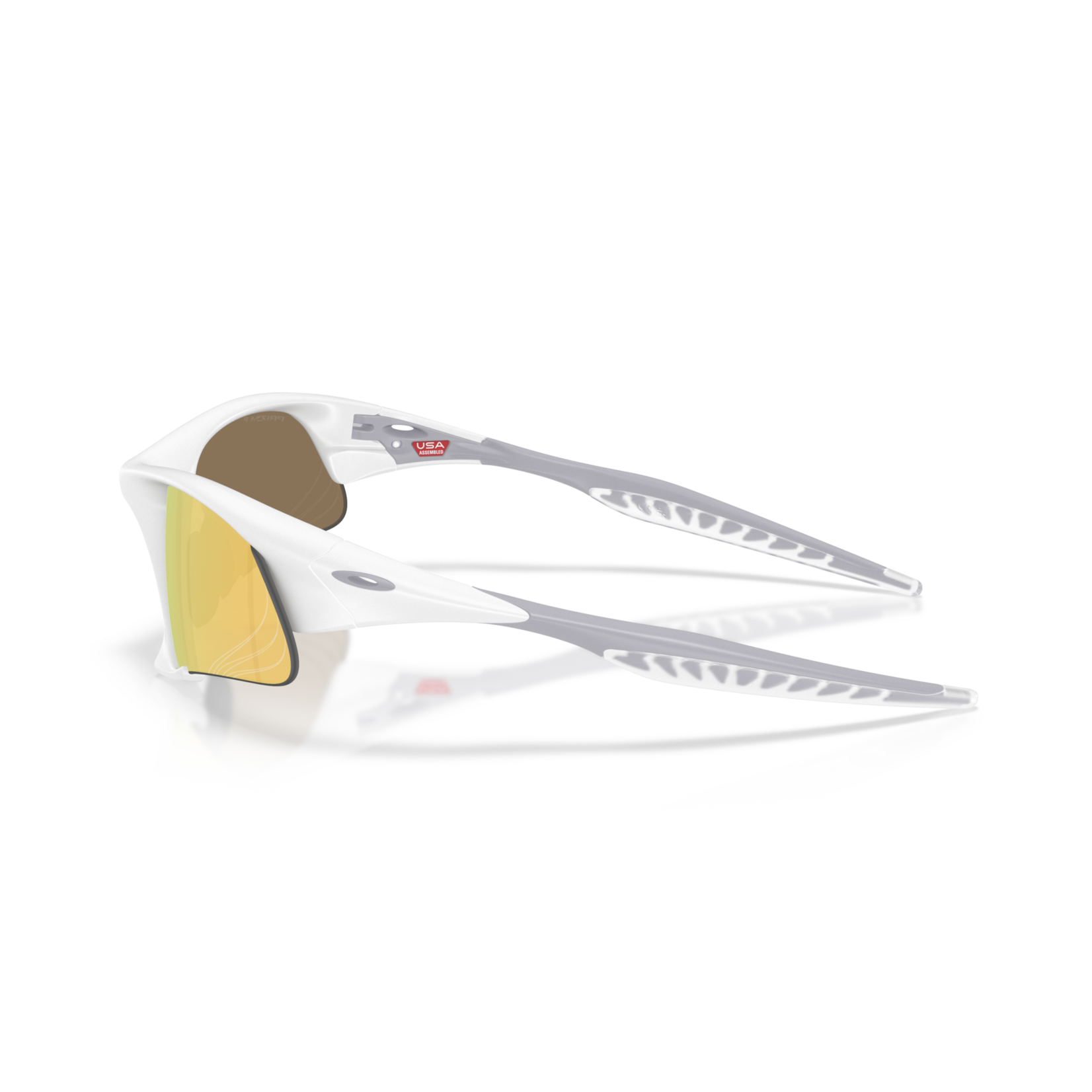 Oakley OAKLEY SUTURE JACKET MATTE WHITE FRAME w/PRIZM 24K POLARIZED LENSES