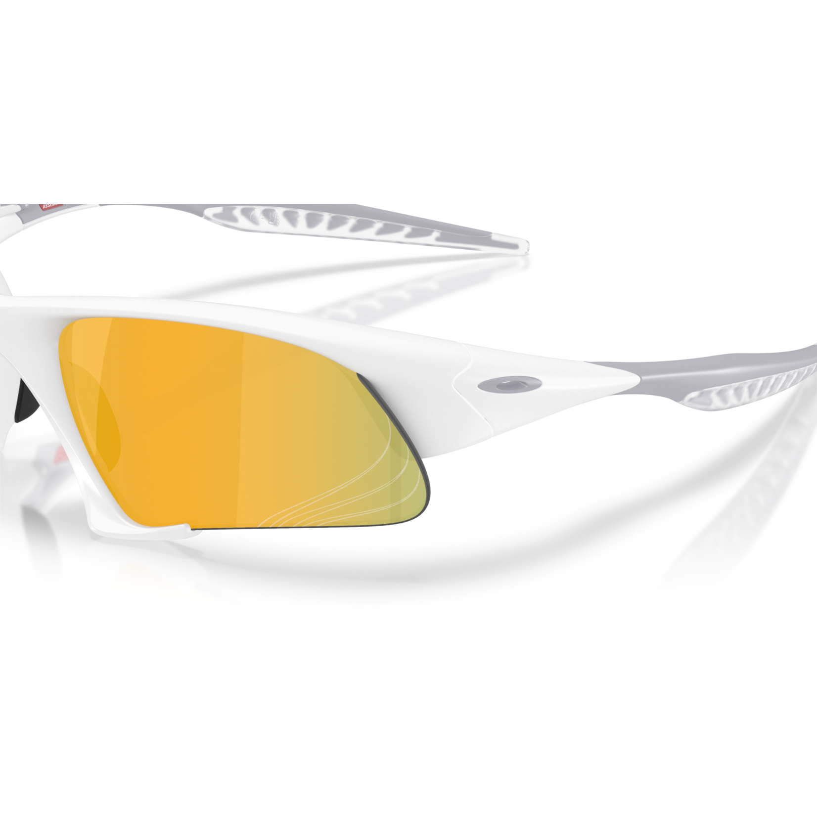Oakley OAKLEY SUTURE JACKET MATTE WHITE FRAME w/PRIZM 24K POLARIZED LENSES