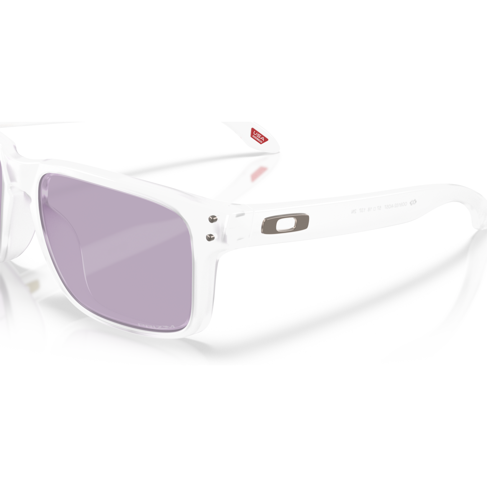 Oakley OAKLEY HOLBROOK MATTE CLEAR FRAME w/PRIZM SLATE LENSES
