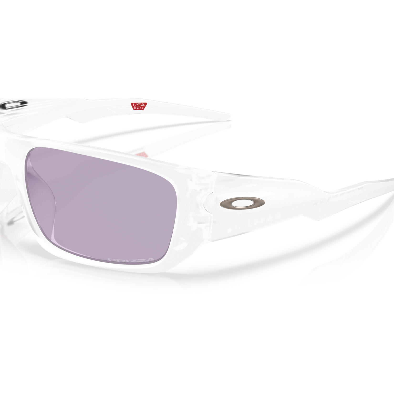 Oakley OAKLEY MASSESTER MATTE CLEAR FRAME w/PRIZM SLATE LENSES