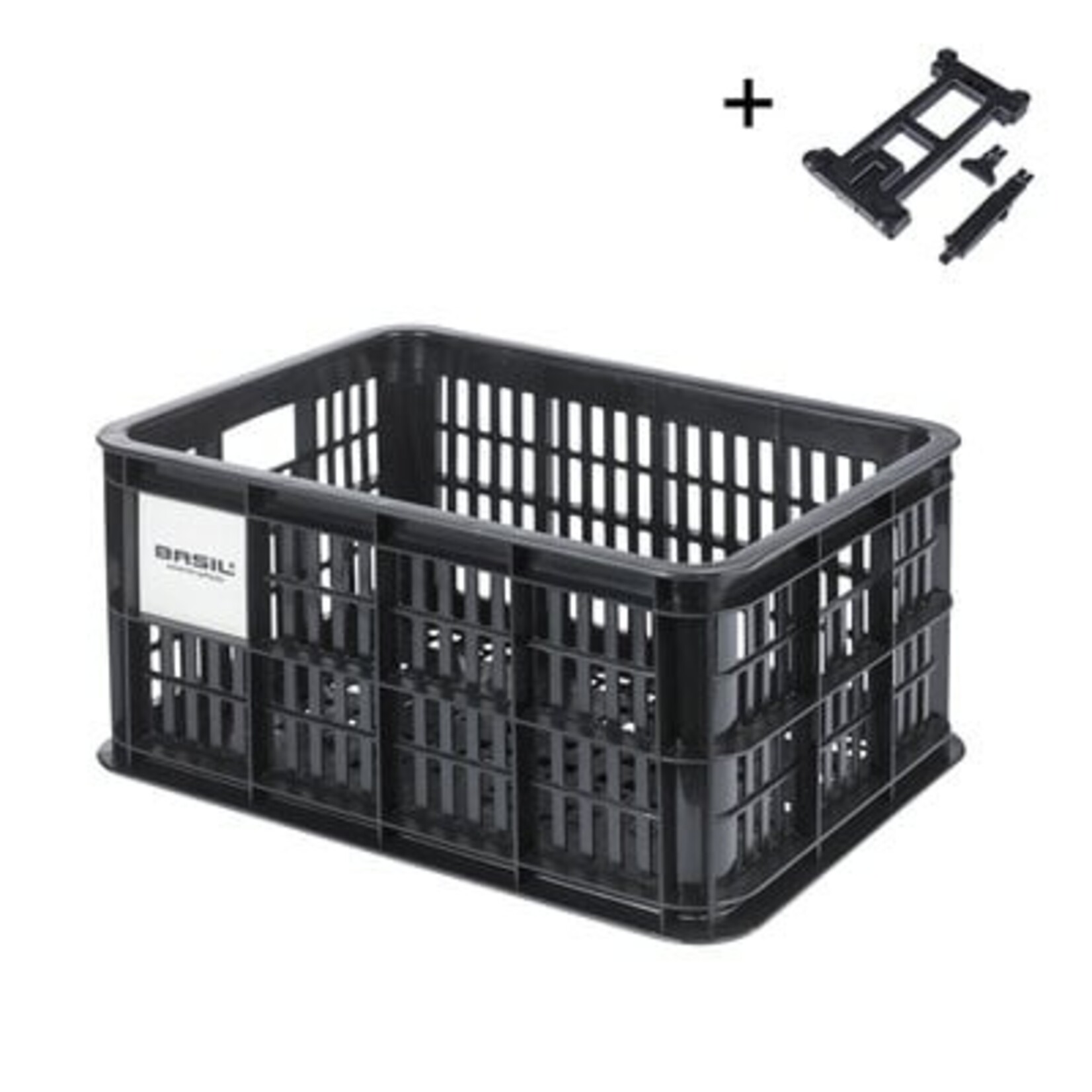 BASIL BICYCLE CRATE MIK S 17.5 RECYCLED