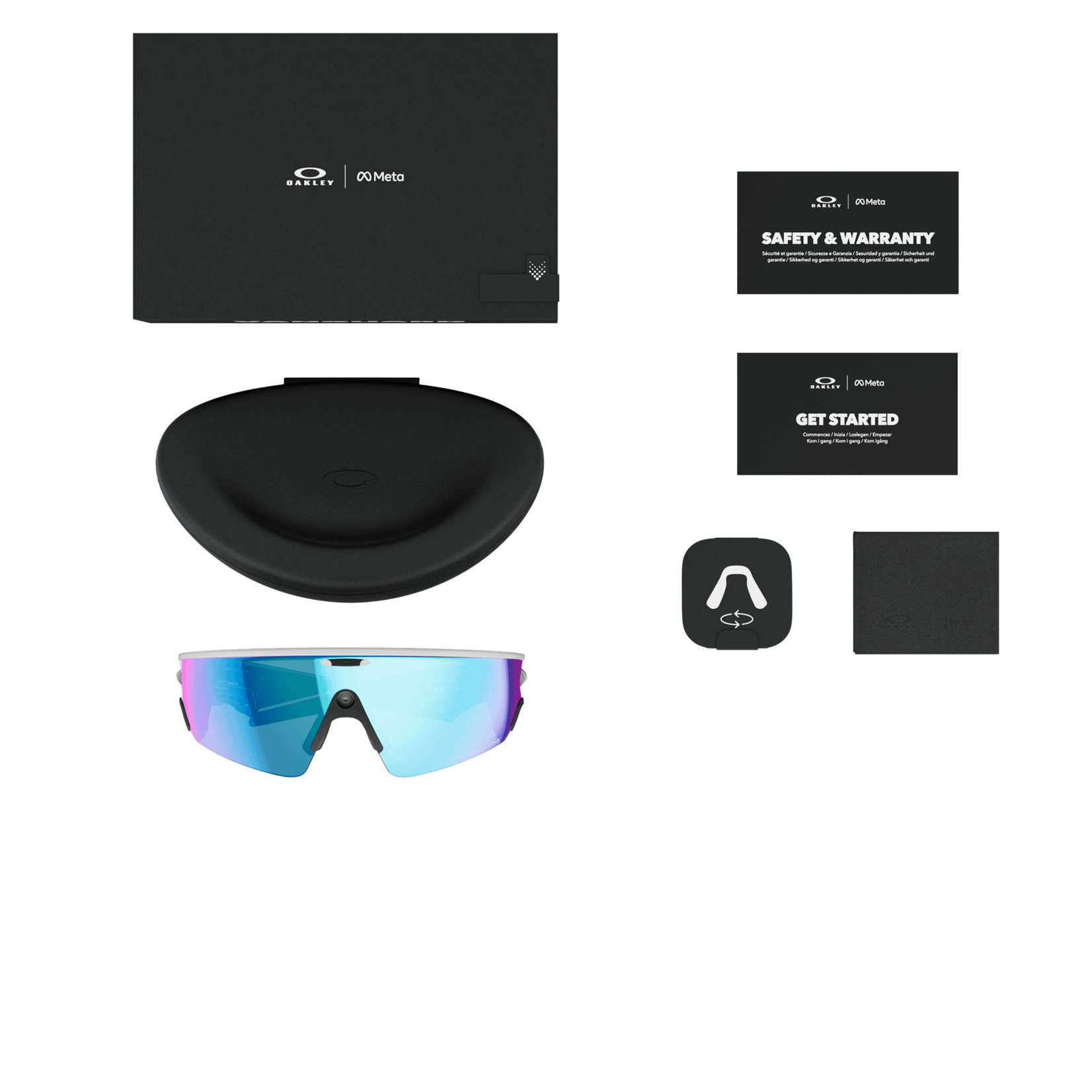 Oakley OAKLEY META VANGUARD WHITE PRIZM SAPHIRE