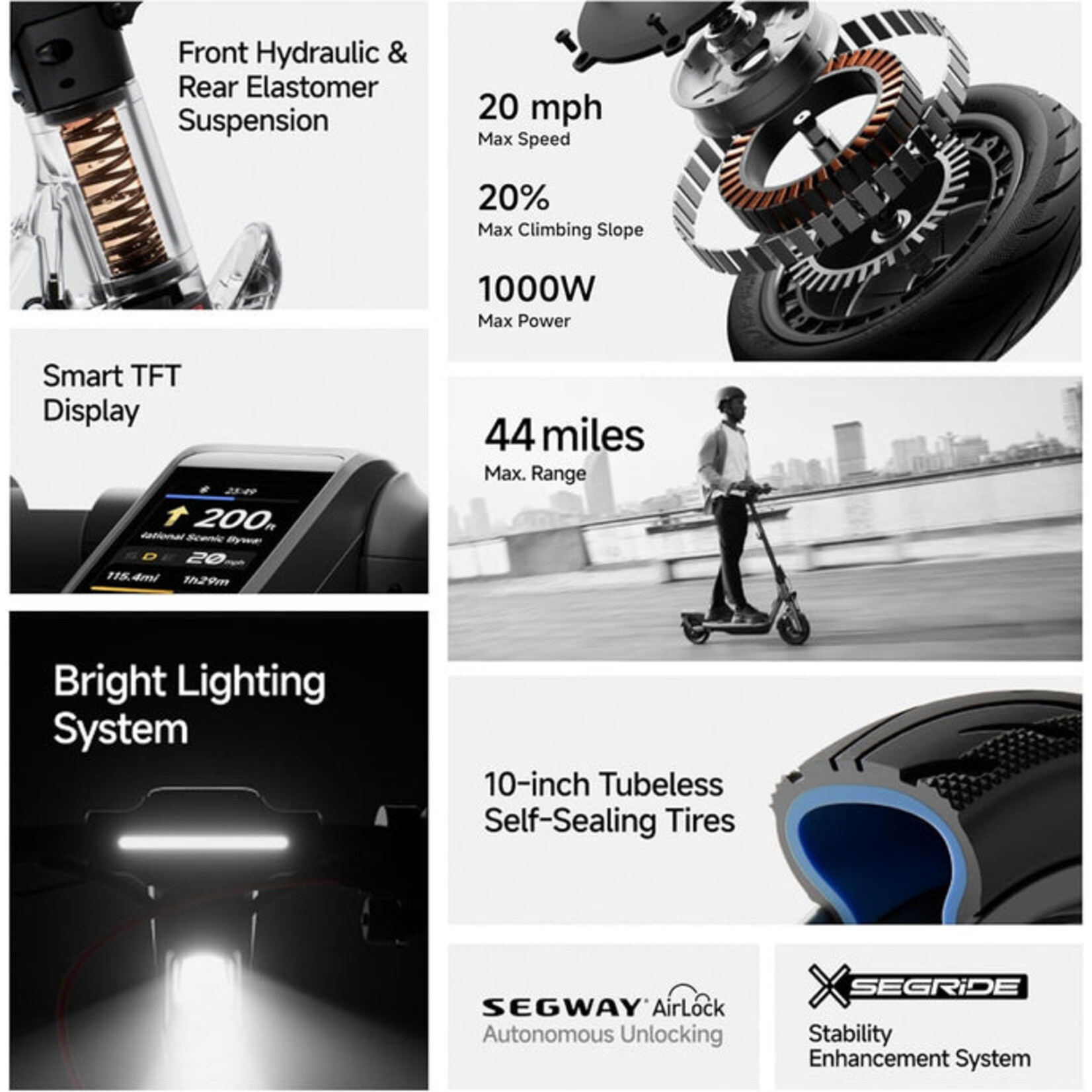 Segway SEGWAY NINEBOT KICKSCOOTER F3 D