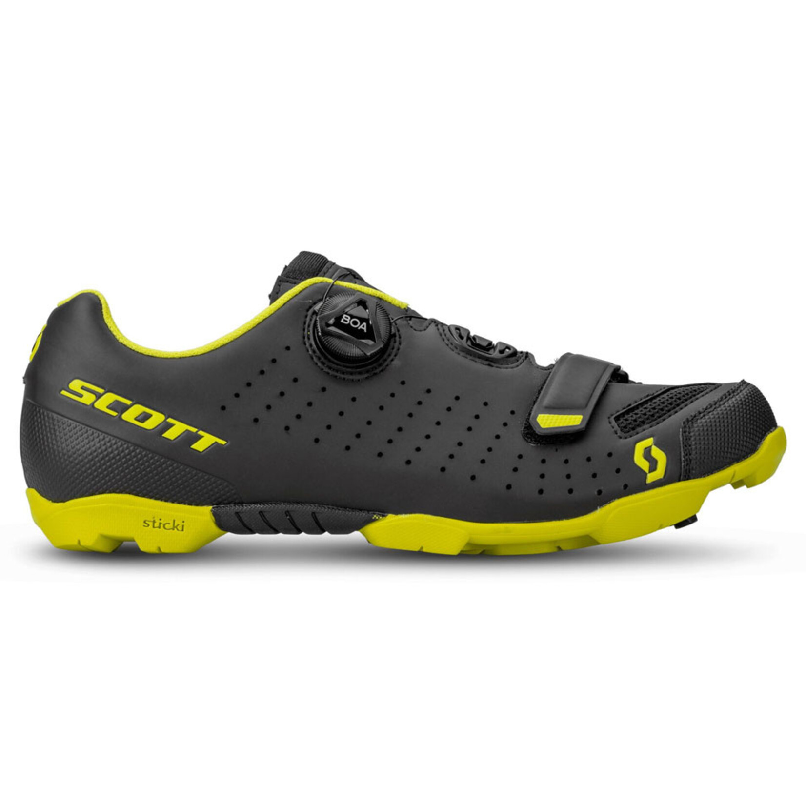 Scott SCOTT COMP BOA MTB SHOE BLACK / YELLOW