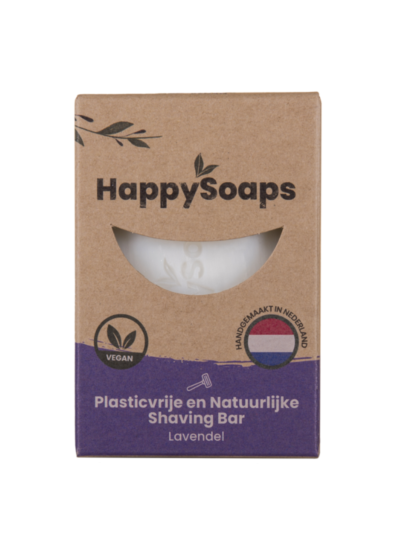 Shaving bar lavendel HappySoaps