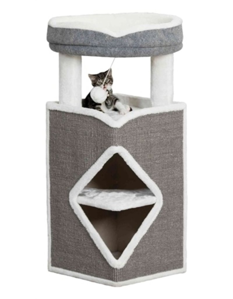 Trixie Trixie cat tower arma grijs / wit
