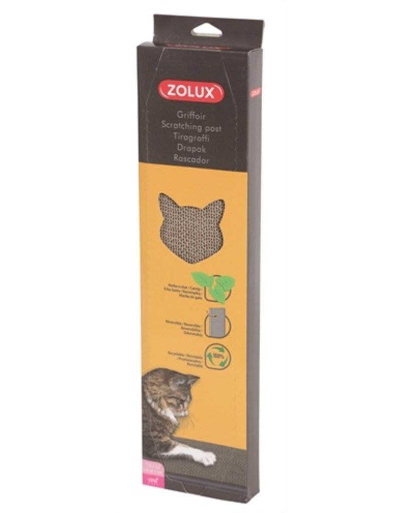 Zolux Zolux krabplank karton met catnip