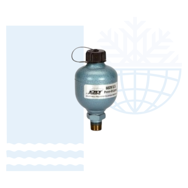 Pulsatiedemper 160CC max. 45 l/m 210 bar 1/2''NPT