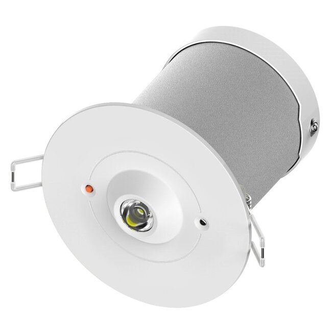 Turvavalaisin , 2W, upotettava spottivalo